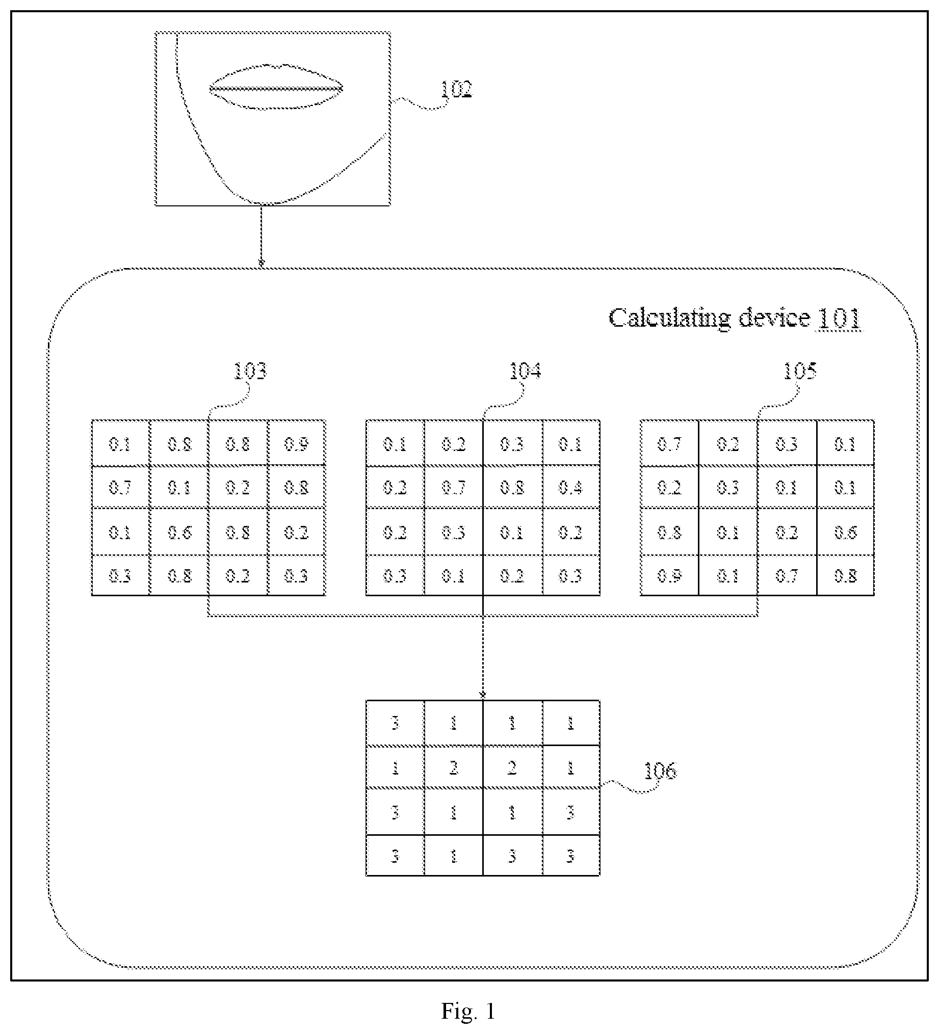 Patent US12602920 Figure 1 – Image recognition method and apparatus, electronic device, and computer-readable medium