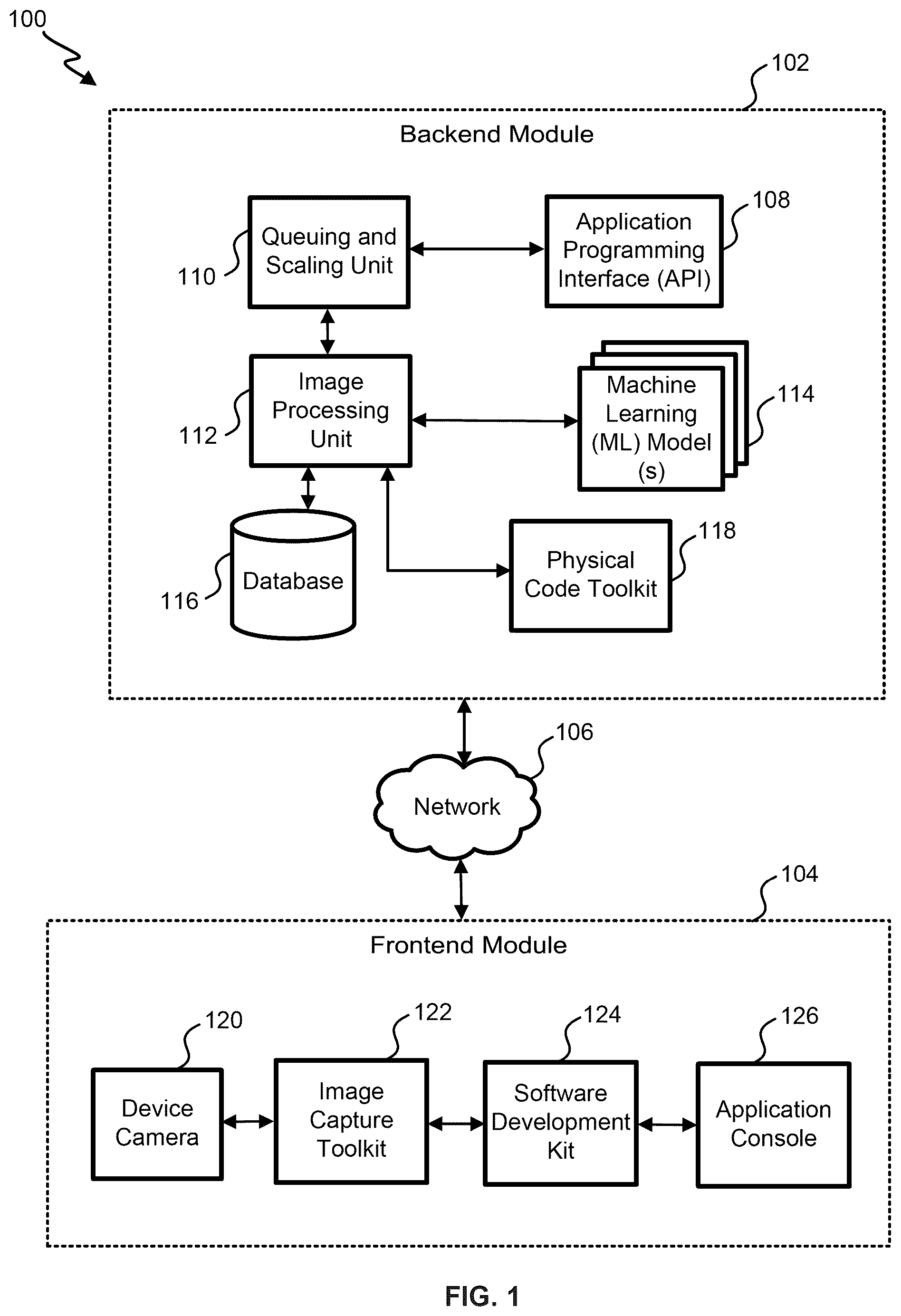 Patent US12602943 — Authentication and identification of physical objects using voting of local microstructural features — Figure 1