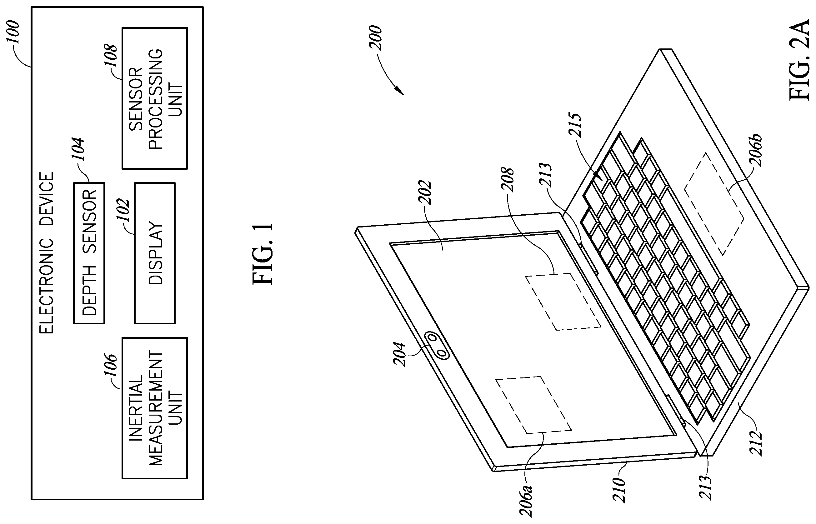 Patent US12602949 — System and method for detecting human presence based on depth sensing and inertial measurement — Figure 1
