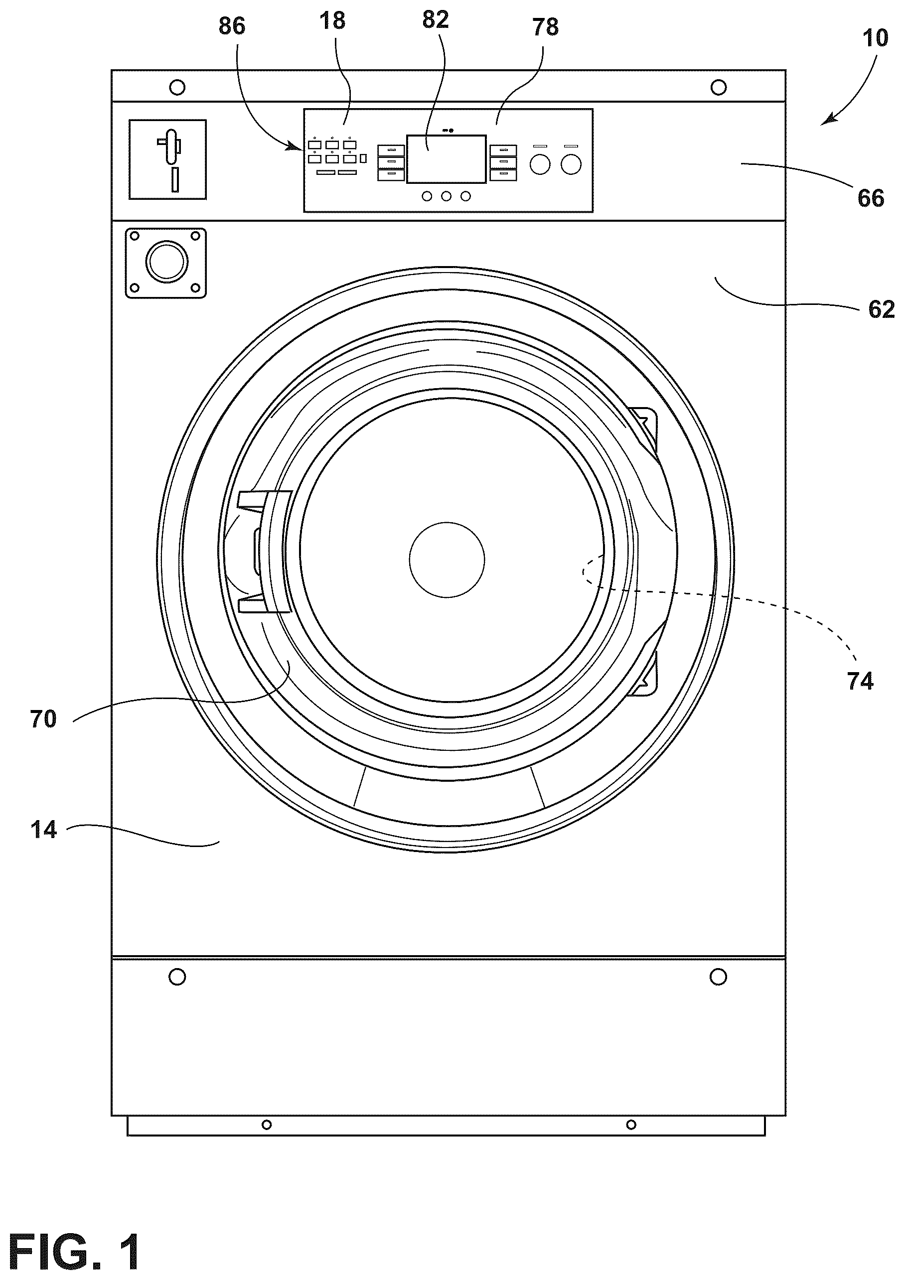 Patent US12602951 — Appliance having a customizable user profile — Figure 1