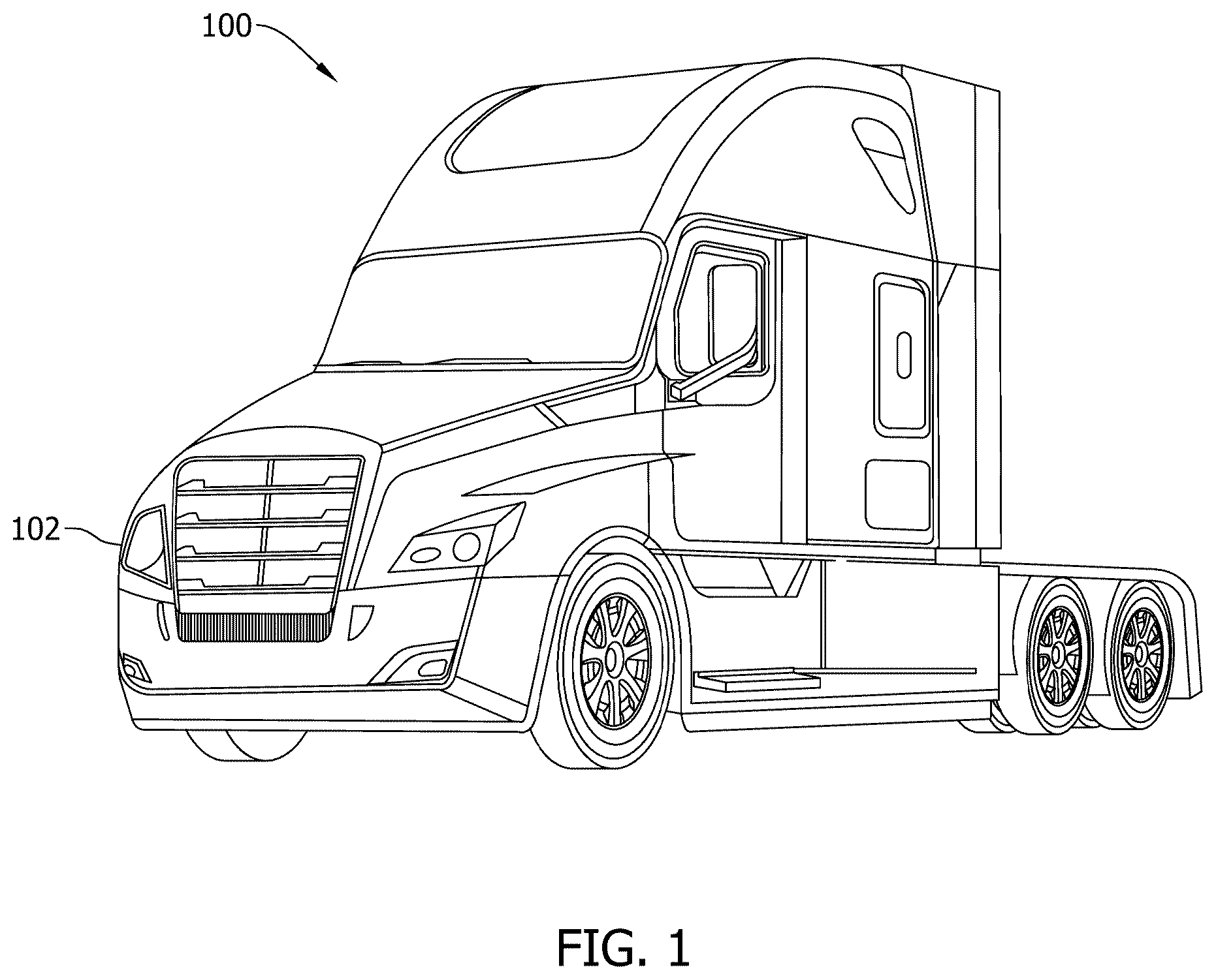 Patent US12602958 — Using lighting zones to communicate pre-trip diagnostics — Figure 1