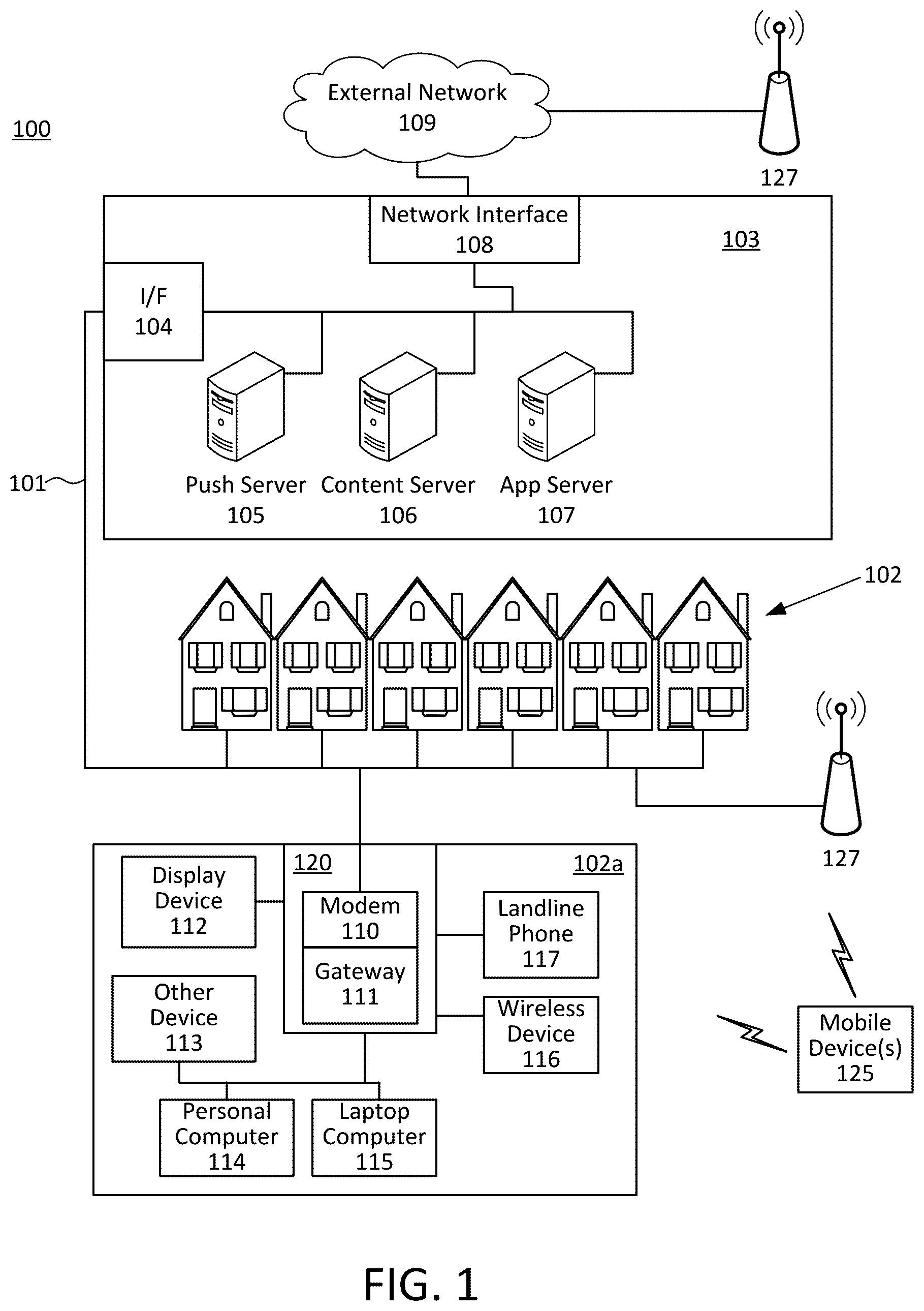 Patent US12602989 — Remote pairing using audio fingerprints — Figure 1