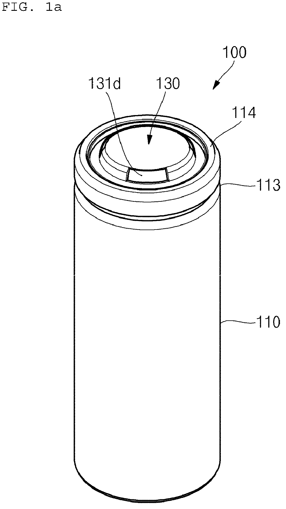 Patent US12603398 Figure 1 – Electrode assembly and secondary battery including same