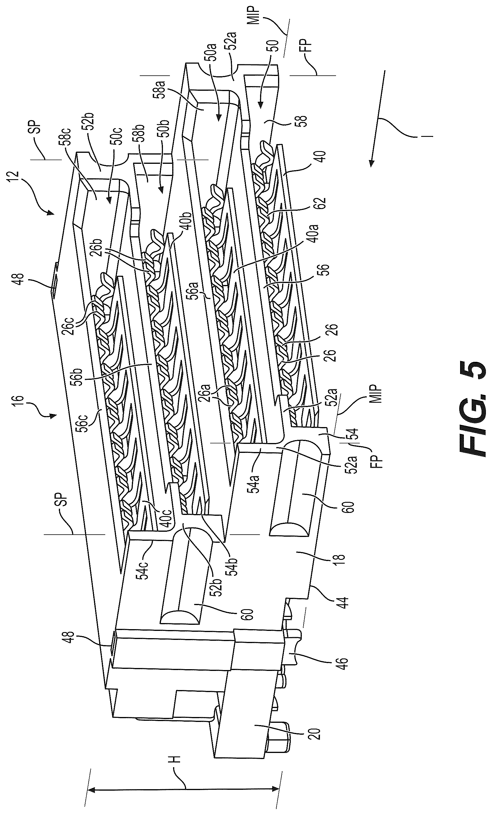 Patent US12603450 Figure 5 – Cable connector systems