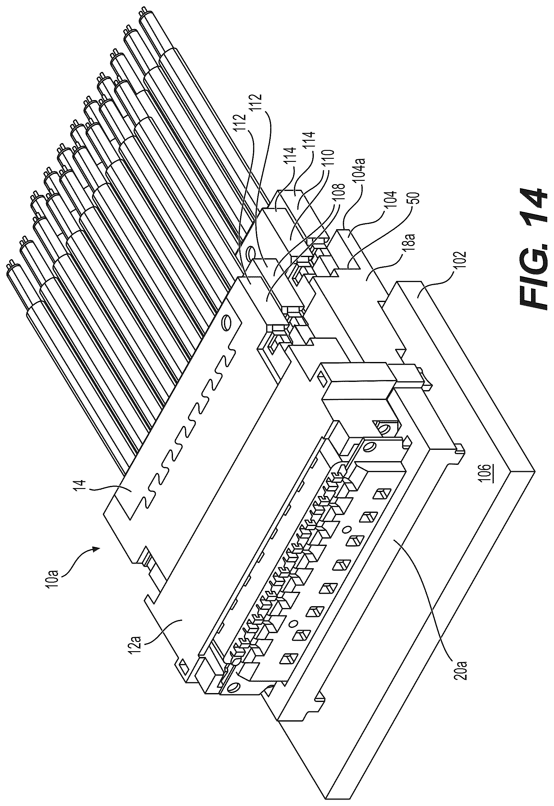 Patent US12603450 Figure 14 – Cable connector systems