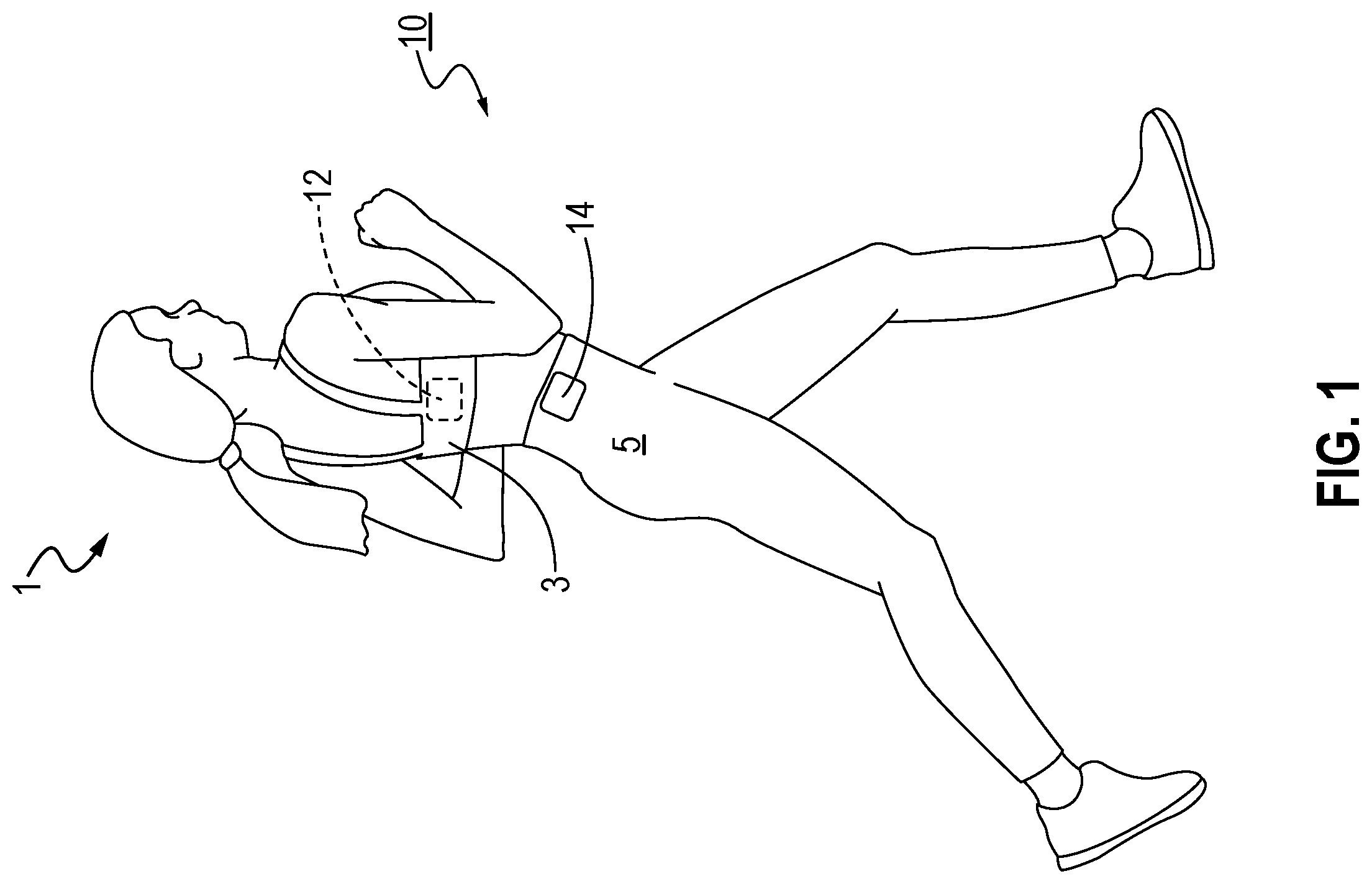 Patent US12610006 — Personal safety system — Figure 1