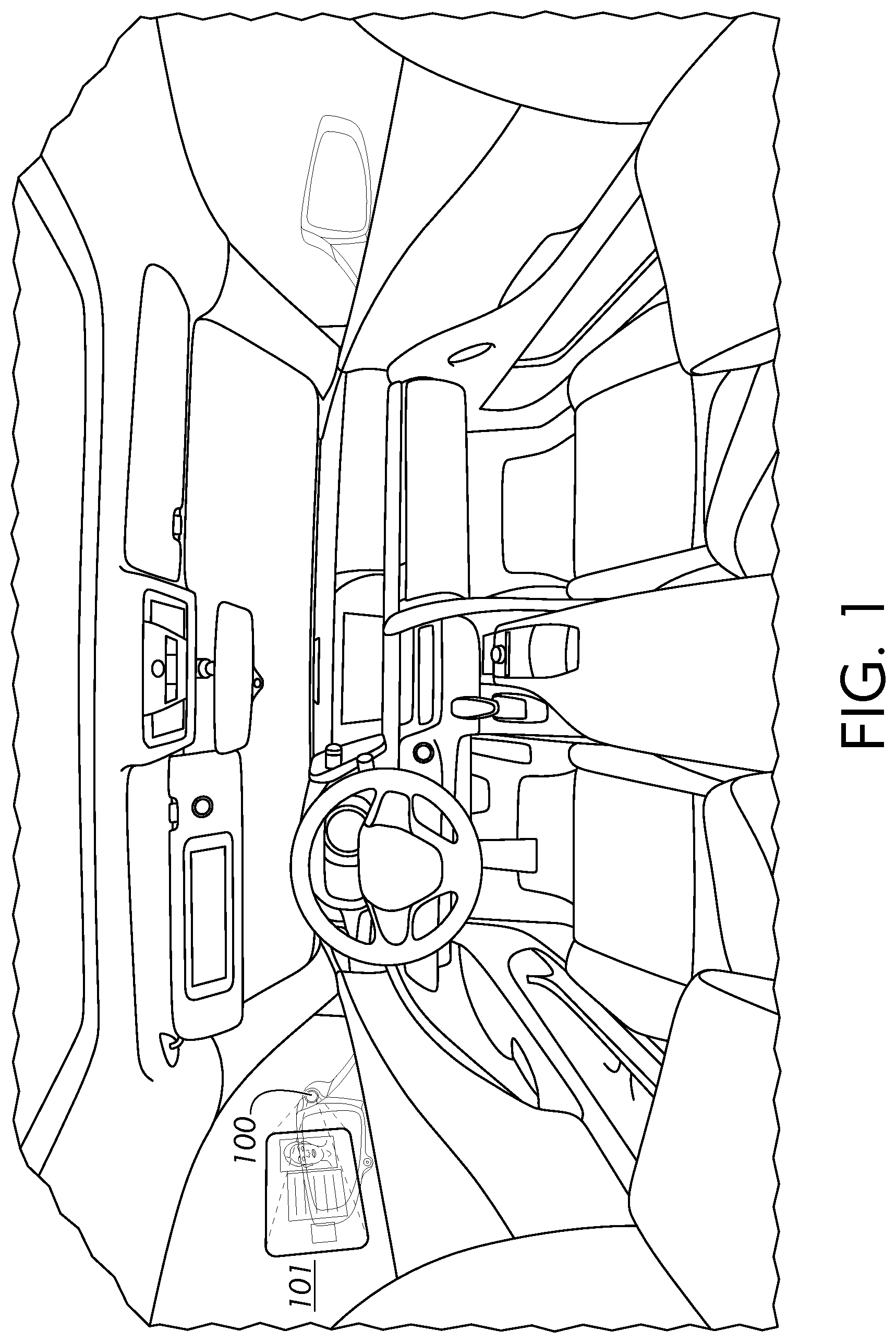 Patent US12610026 Figure 1 – Vehicle occupant security systems and methods
