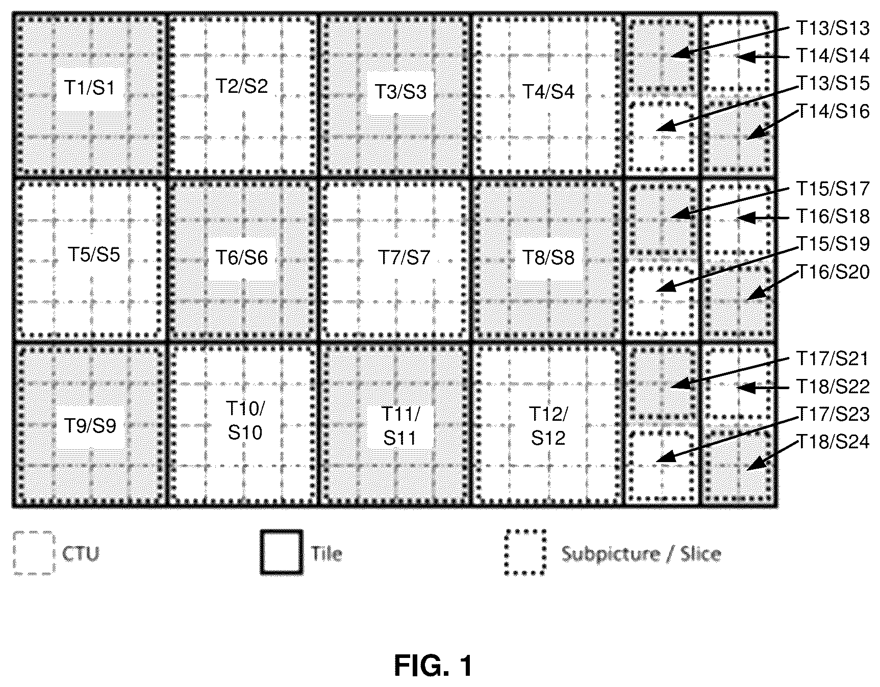 Patent US12610060 — Setting PDU set importance for immersive media streams — Figure 1