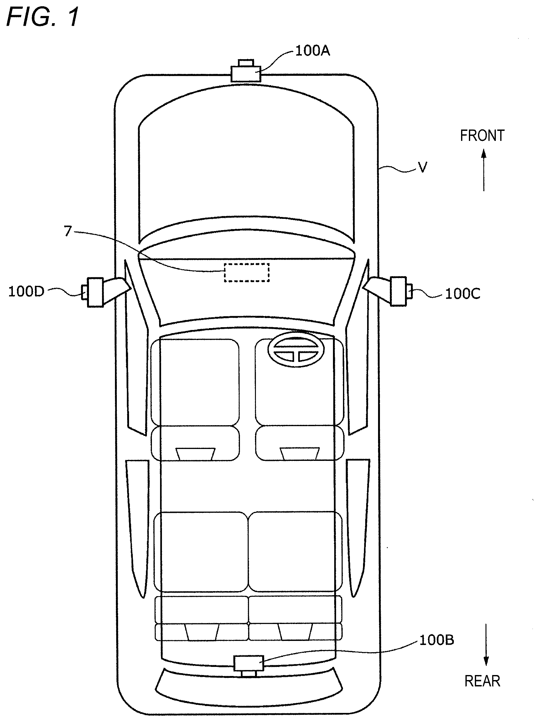 Patent US12610114 Figure 1 – Vehicular camera