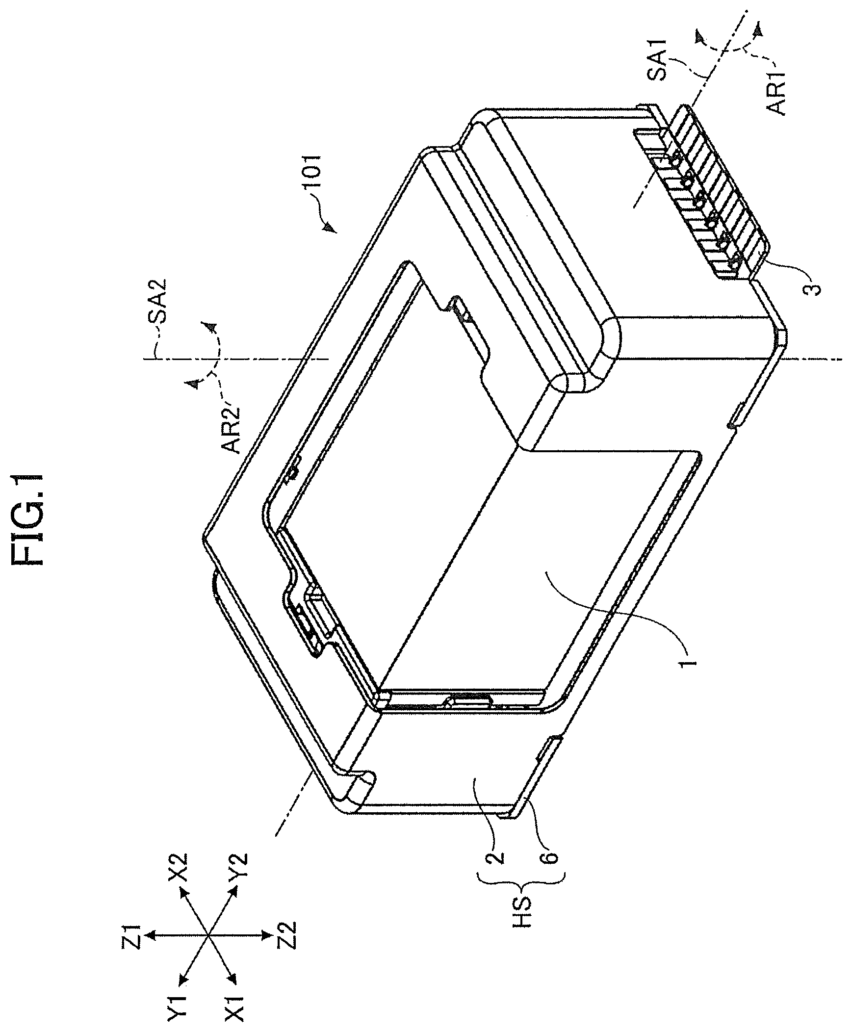 Patent US12610117 — Reflector driving device — Figure 1