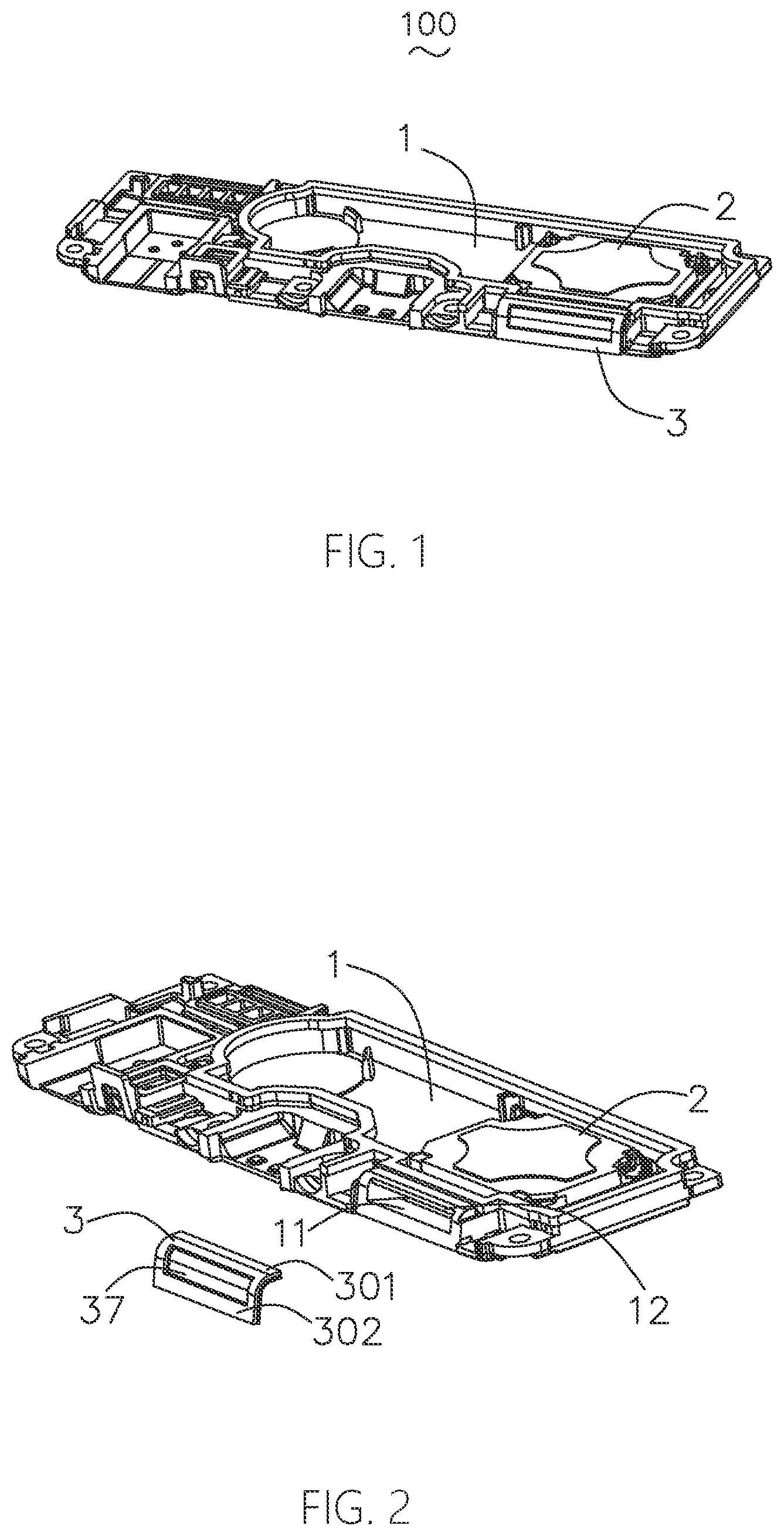 Patent US12610165 — Bending foam assembly and speaker box — Figure 1