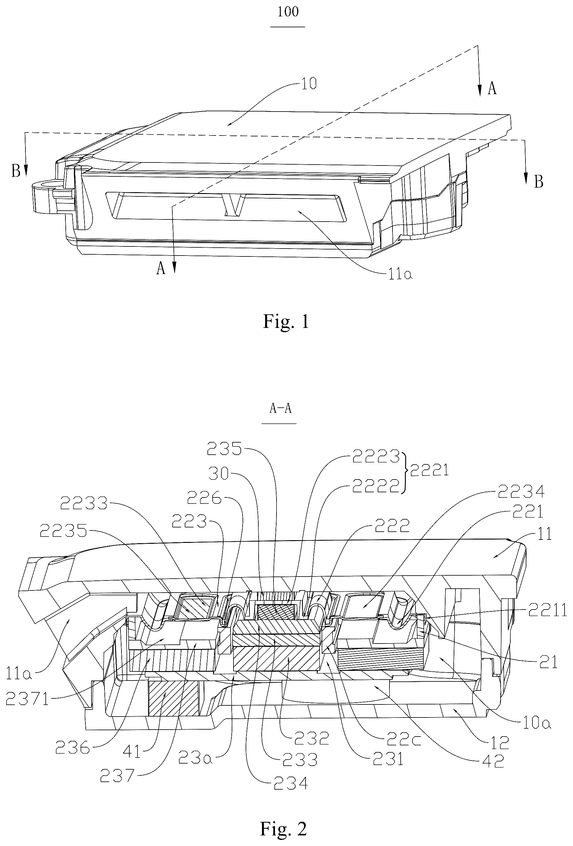 Patent US12610181 — Integrated sounding device — Figure 1