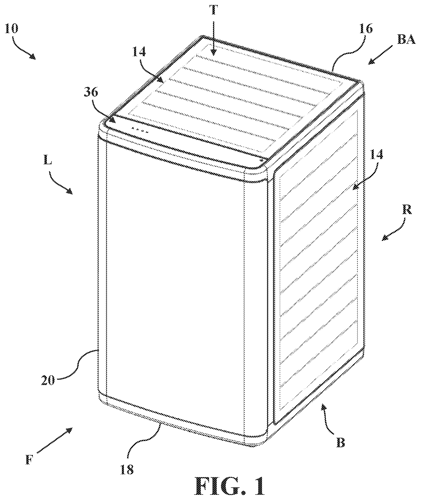 Patent US12610183 Figure 1 – Outdoor speaker system