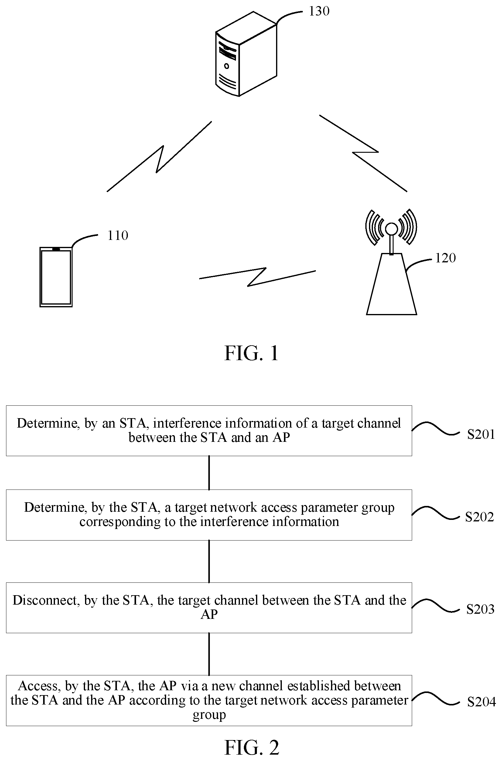 Patent US12610296 — Method and apparatus for accessing network, device and storage medium — Figure 1