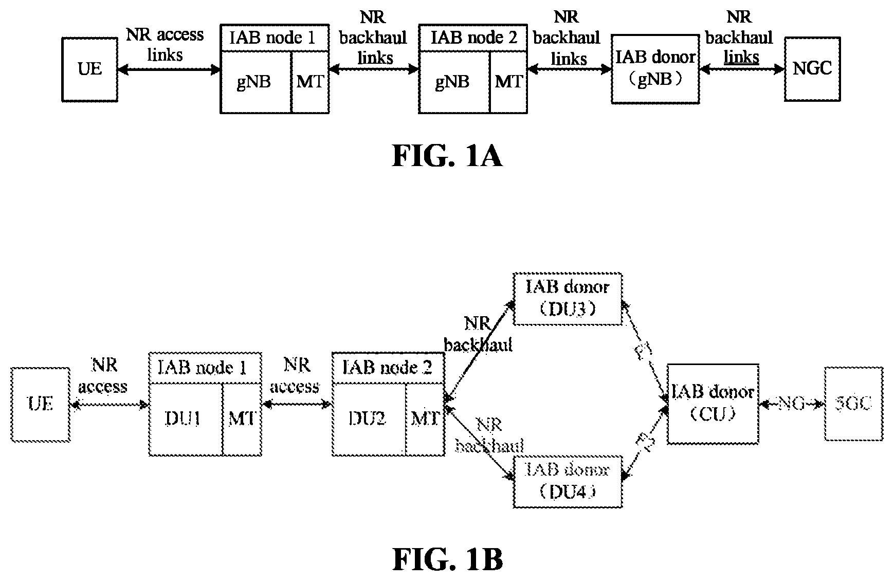 Patent US12610302 — Method for performing relay forwarding on integrated access and backhaul links, information acquisition method, node, and storage medium — Figure 1