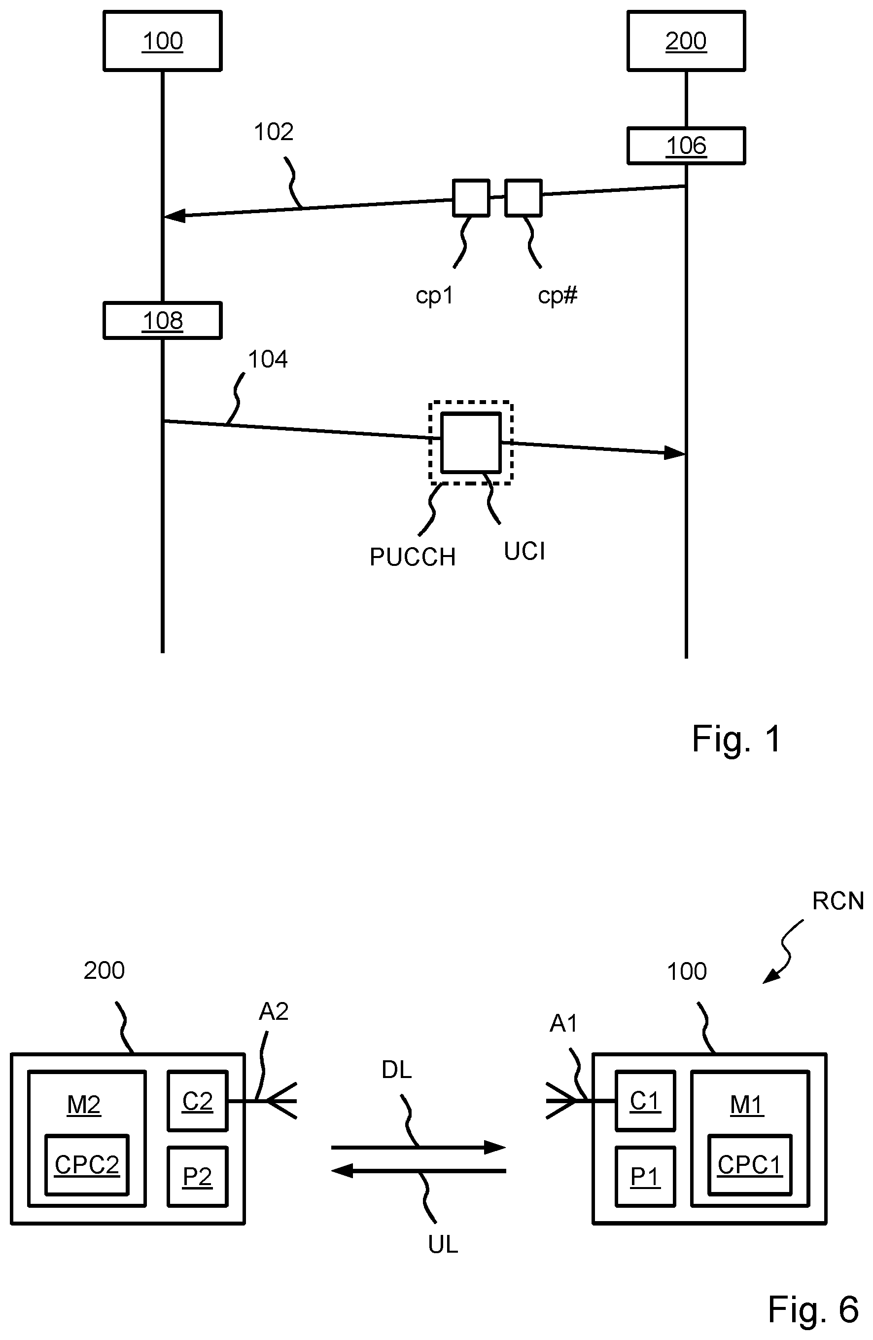 Patent US12610367 — Transmission of UCI via re-configurable PUCCH — Figure 1