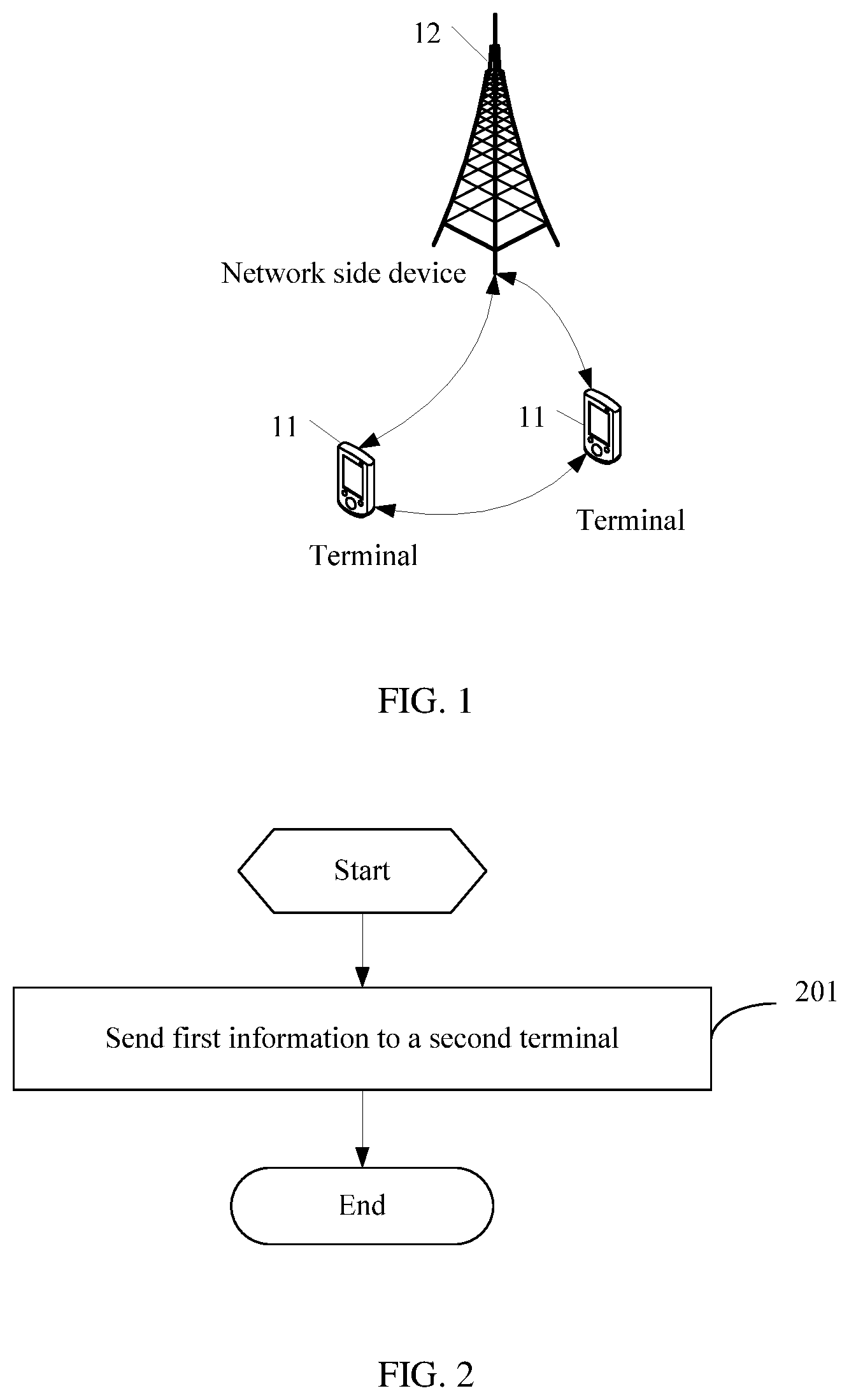 Patent US12610410 — Information sending method, information receiving method, apparatus, and terminal — Figure 1