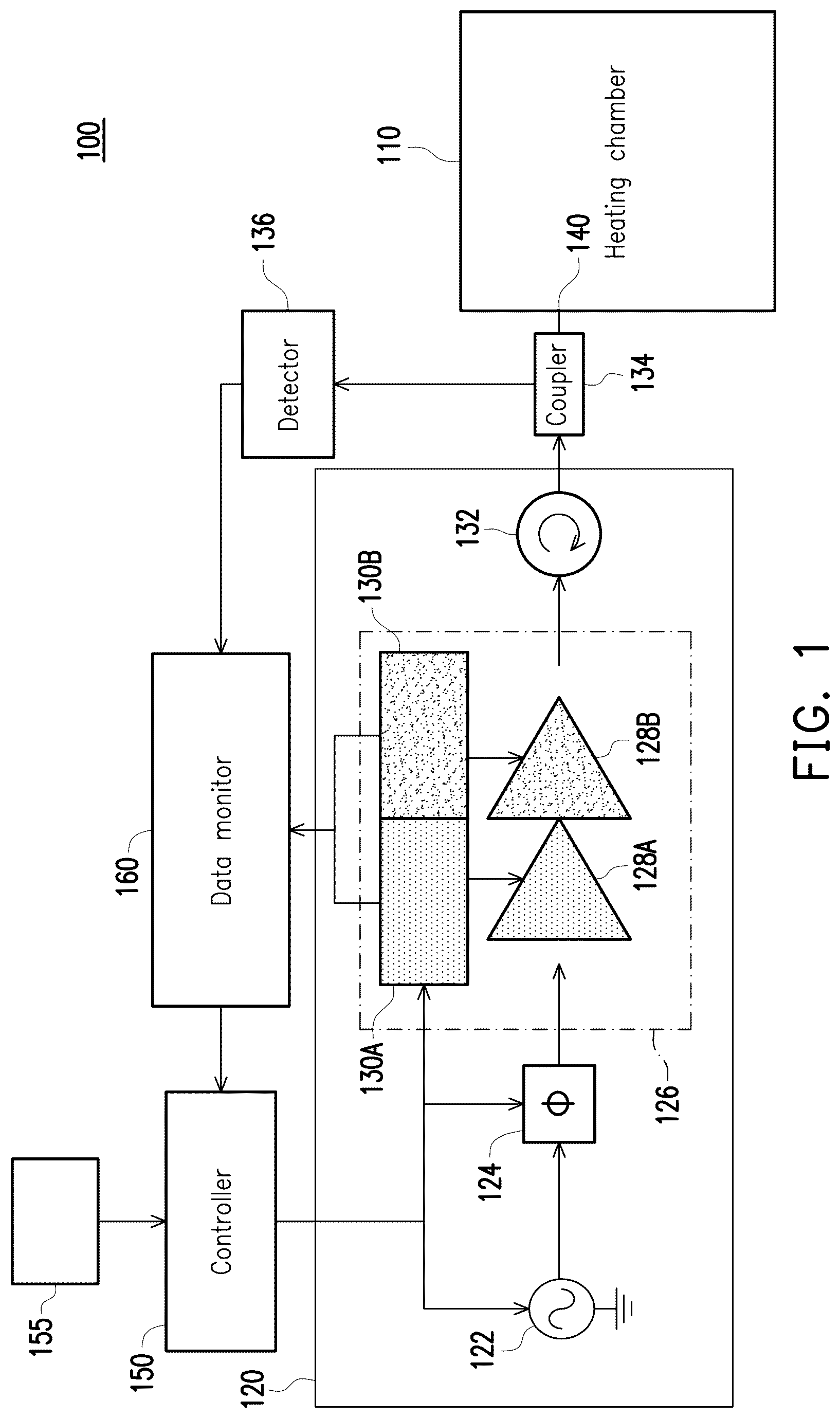 Patent US12610435 — Microwave heating method and microwave heating device — Figure 1