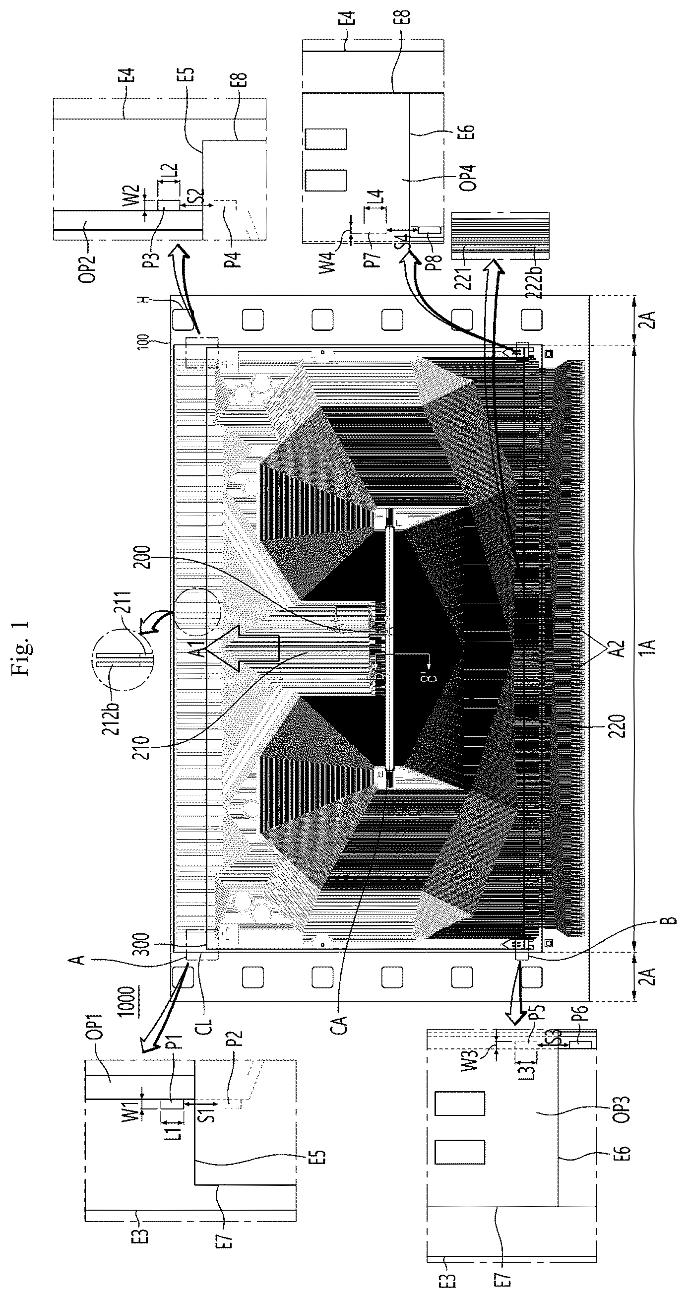 Patent US12610458 — Flexible printed circuit board, COF module, and electronic device comprising the same — Figure 1