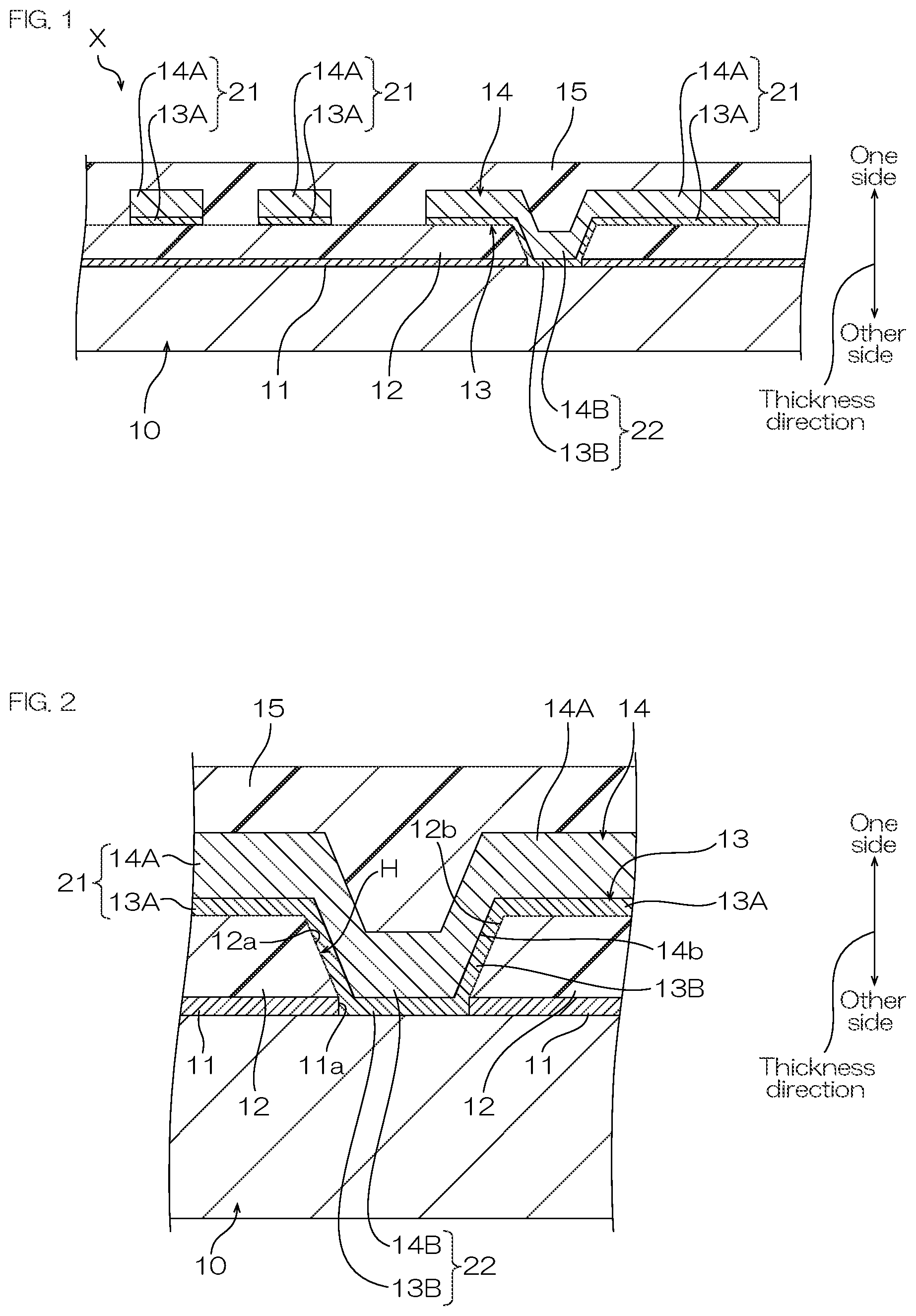 Patent US12610459 — Method for producing wiring circuit board and wiring circuit board — Figure 1