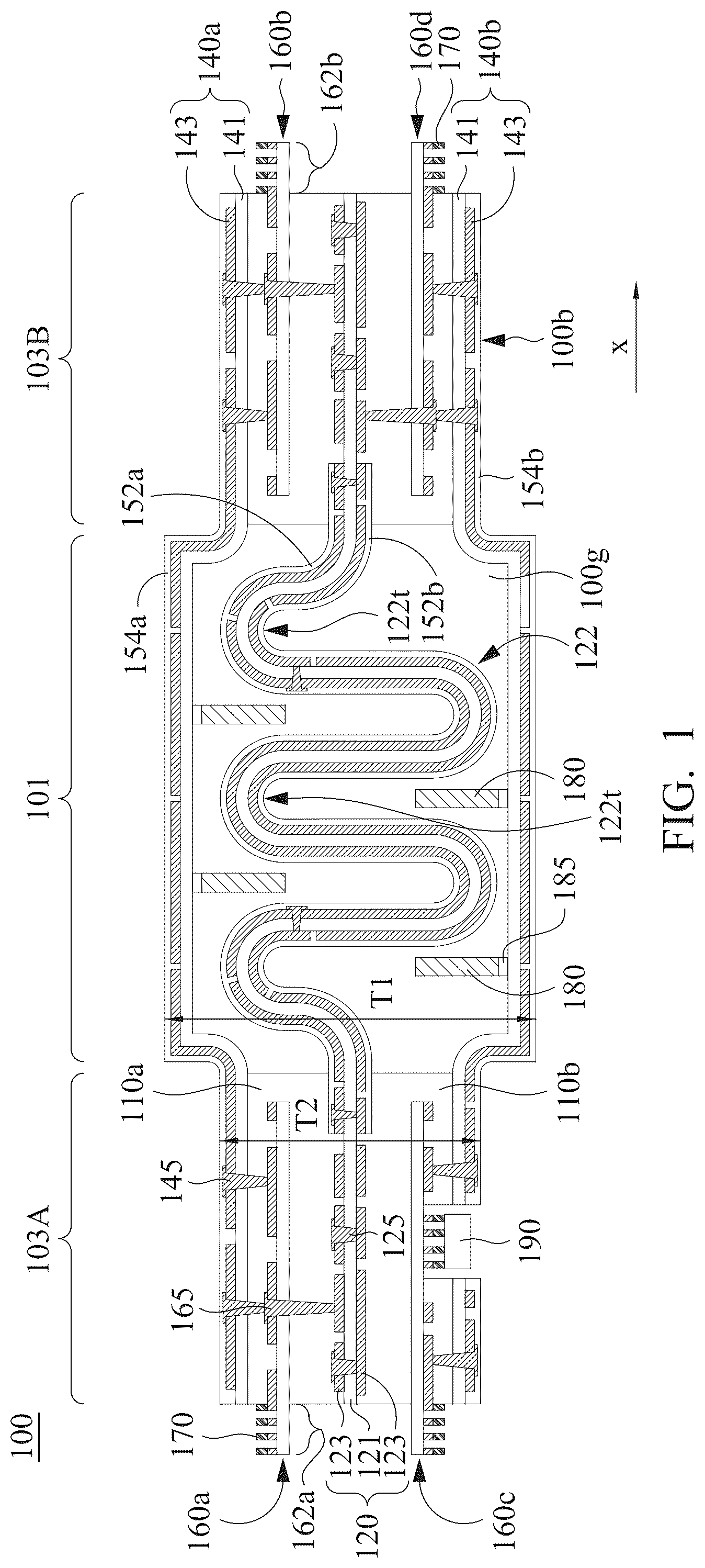 Patent US12610473 — Circuit board and method of fabricating the same — Figure 1