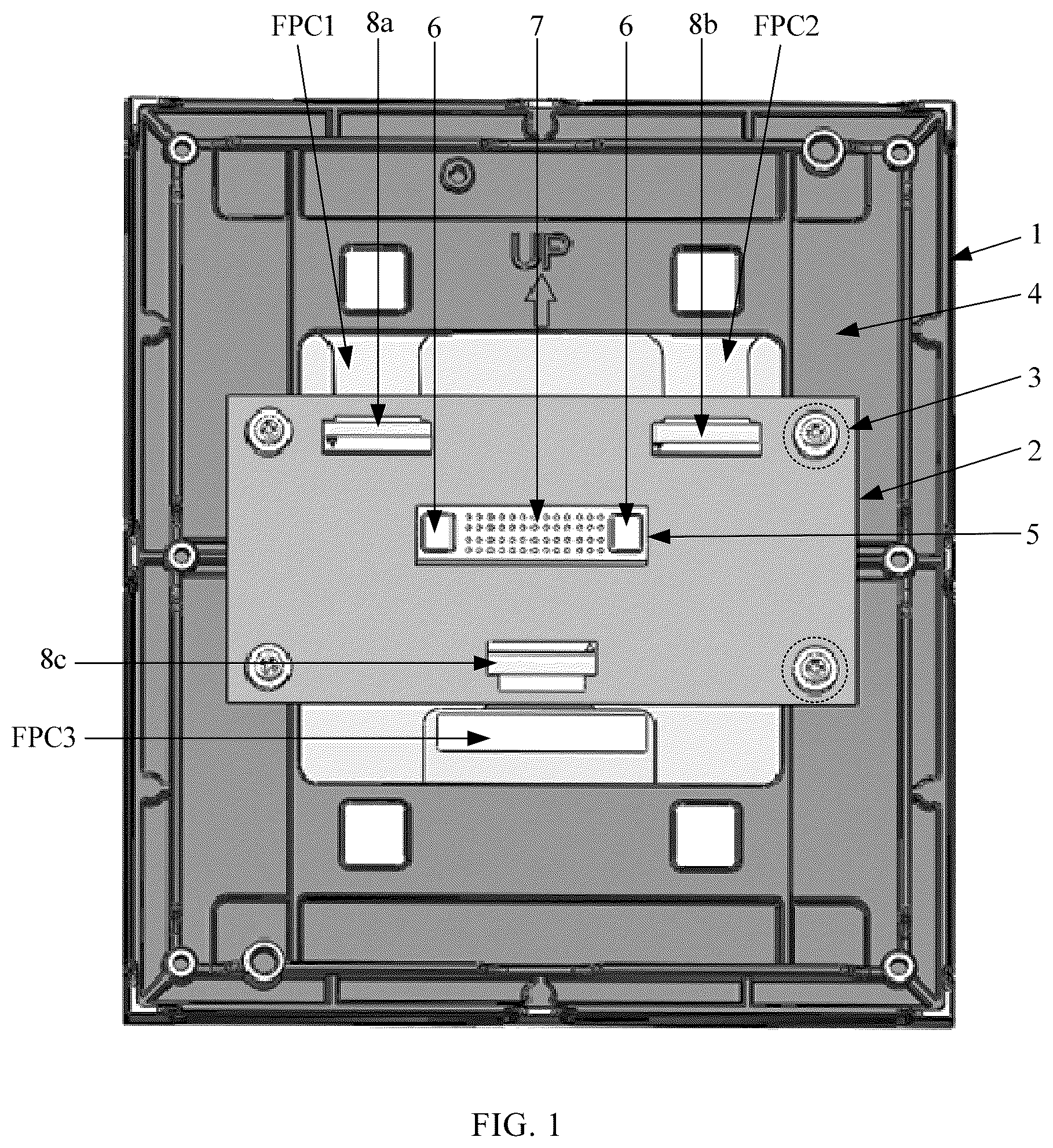 Patent US12610478 — Sub-display panel assembly and tiled display apparatus — Figure 1
