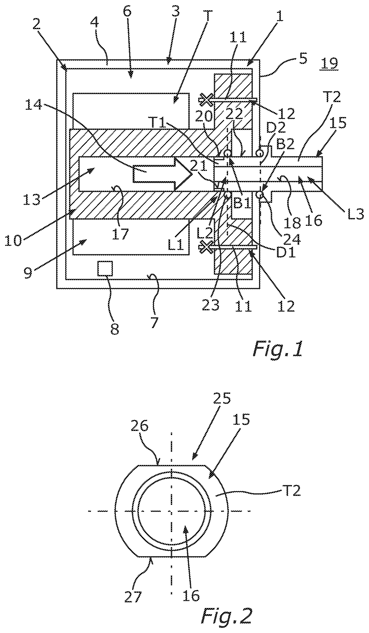 Patent US12610509 — Cooling device for cooling an electronic computing device for a motor vehicle, and motor vehicle — Figure 1