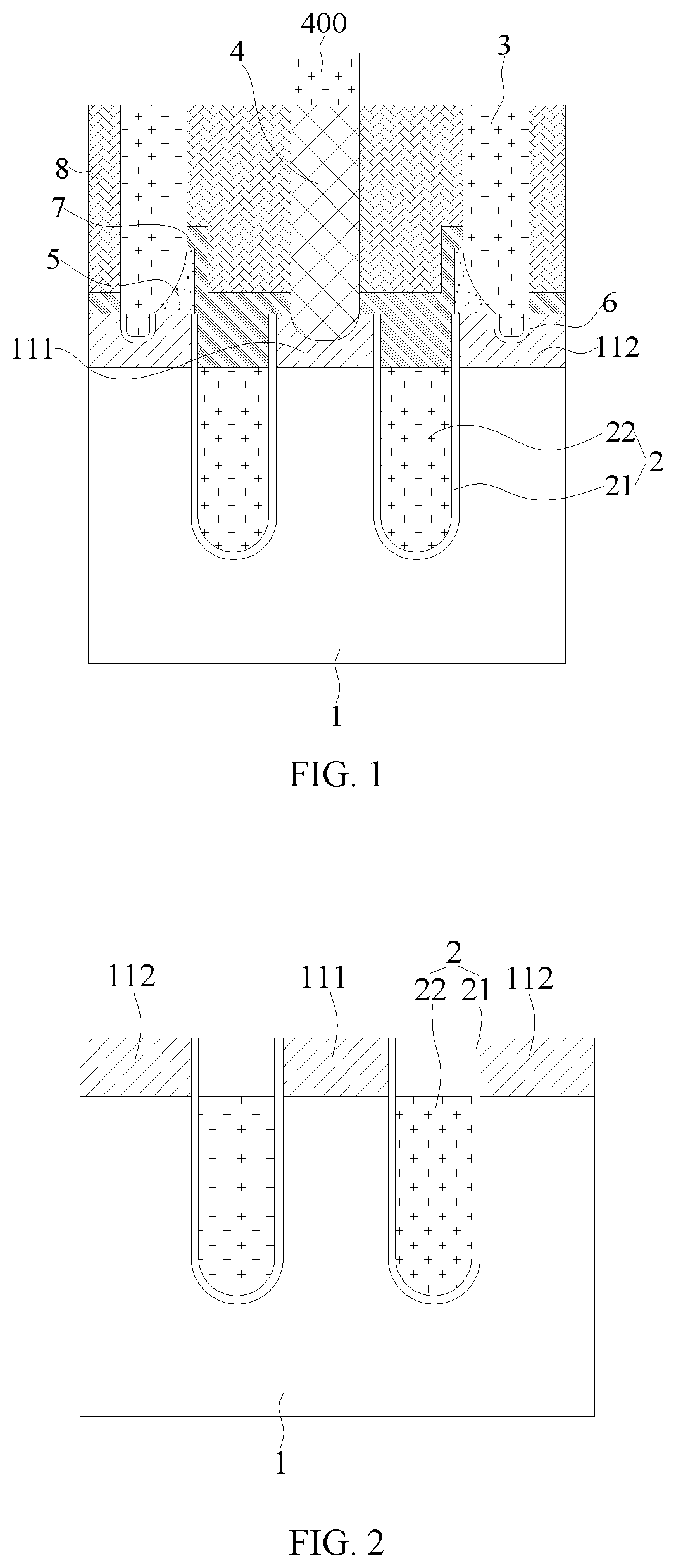 Patent US12610537 — Semiconductor structure with buffer layer between conductive contact and word line and method for forming the same, and memory — Figure 1