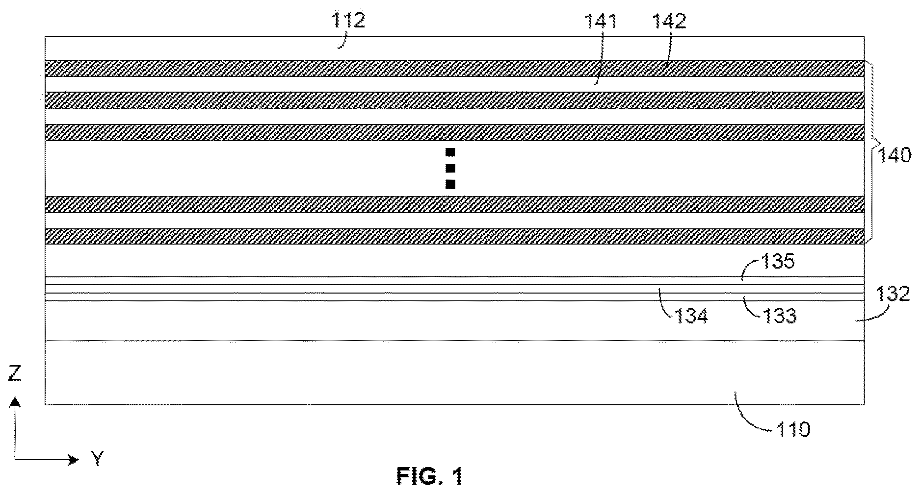 Patent US12610548 — Three-dimensional memory device and fabrication method — Figure 1