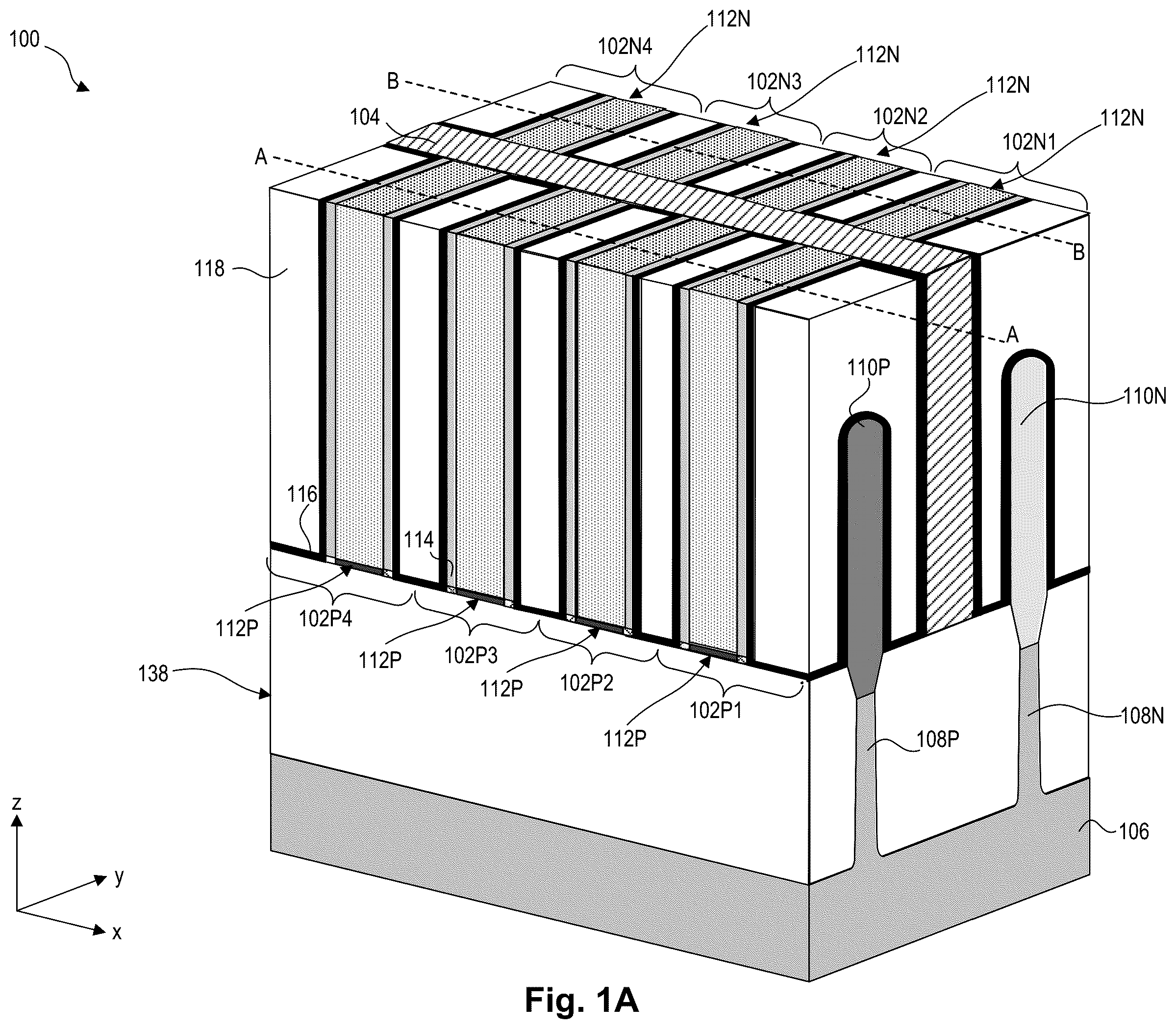 Patent US12610578 — Work function control in gate structures — Figure 1