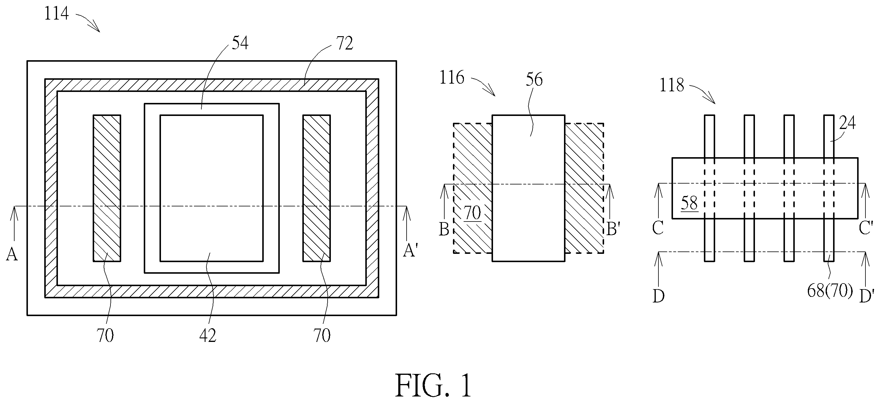 Patent US12610590 — Semiconductor device and method for fabricating the same — Figure 1