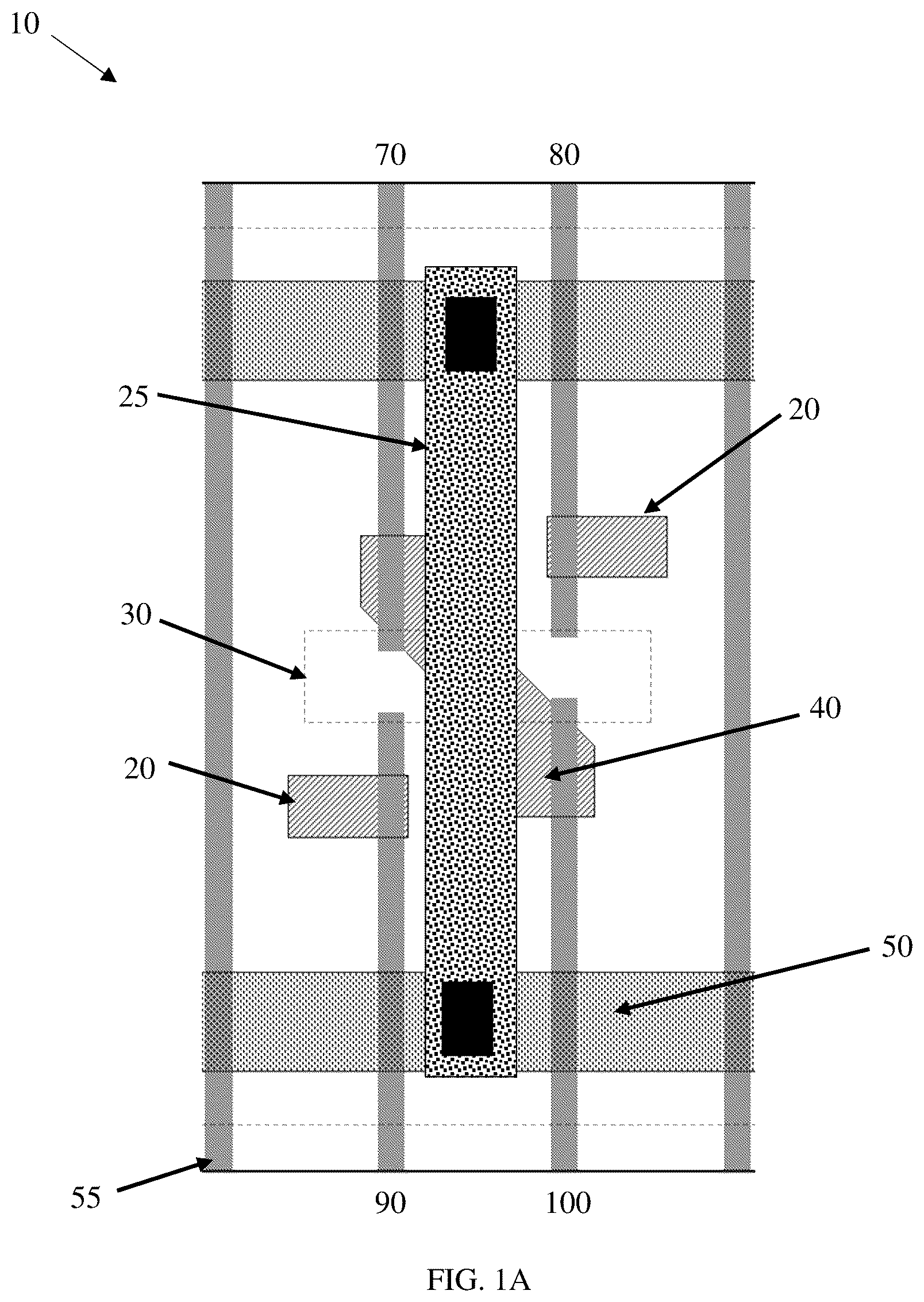 Patent US12610604 — Cross couple design for high density standard cells — Figure 1