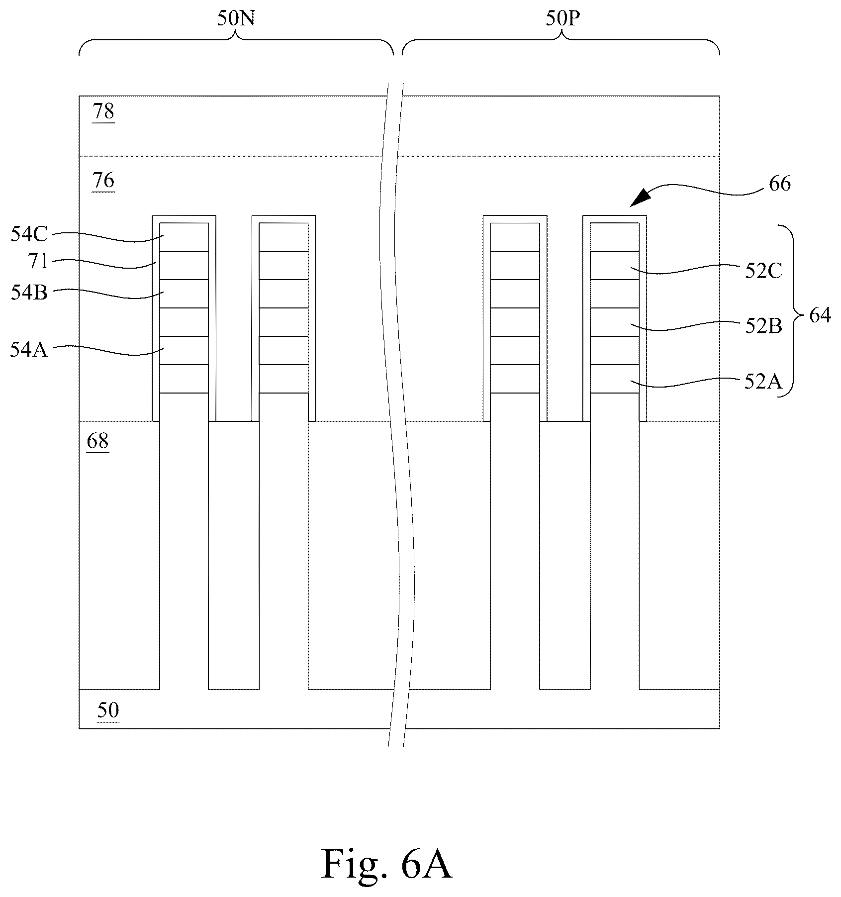 Patent US12610606 Figure 8 – Methods of forming gate structures with uniform gate length