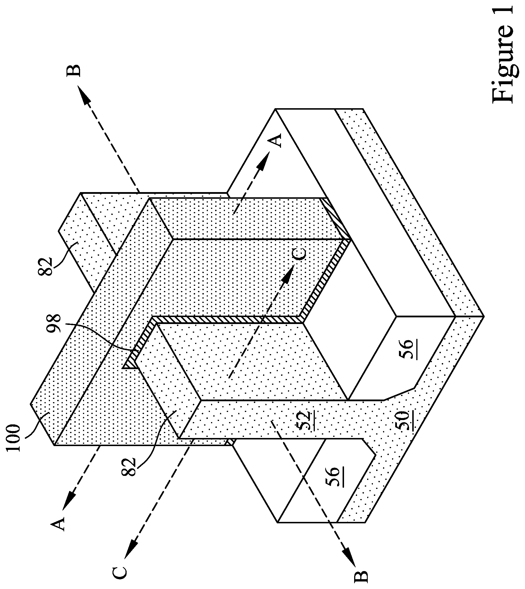 Patent US12610609 — Method of forming FinFET with protected low-k gate spacers — Figure 1