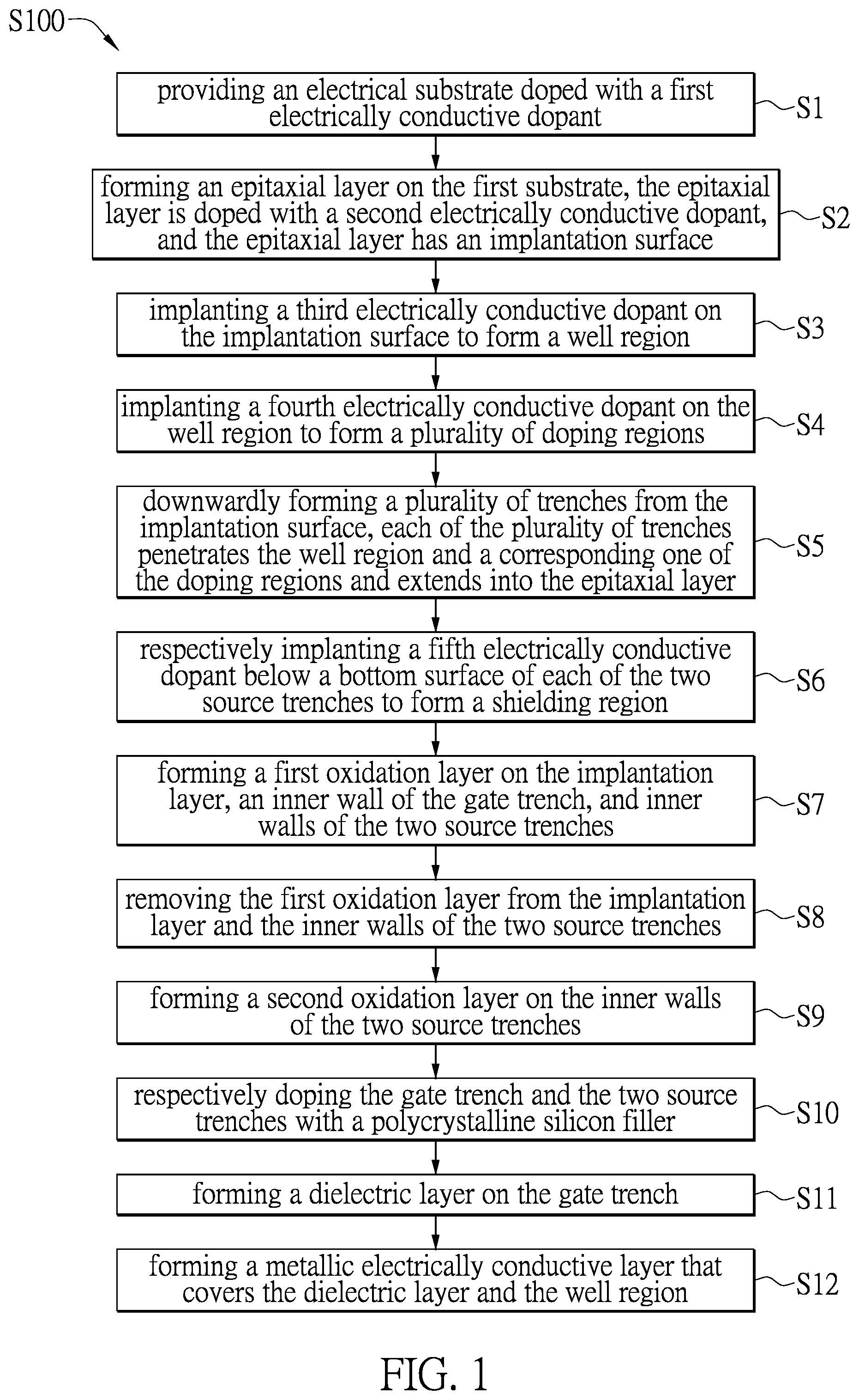 Patent US12610610 — Power device and method for manufacturing the same — Figure 1