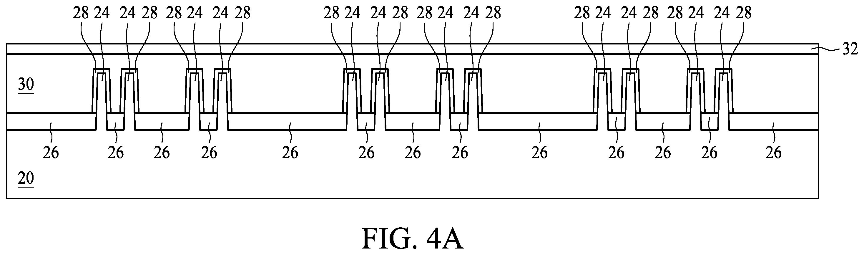 Patent US12610611 Figure 4 – Semiconductor device structure and methods of forming the same