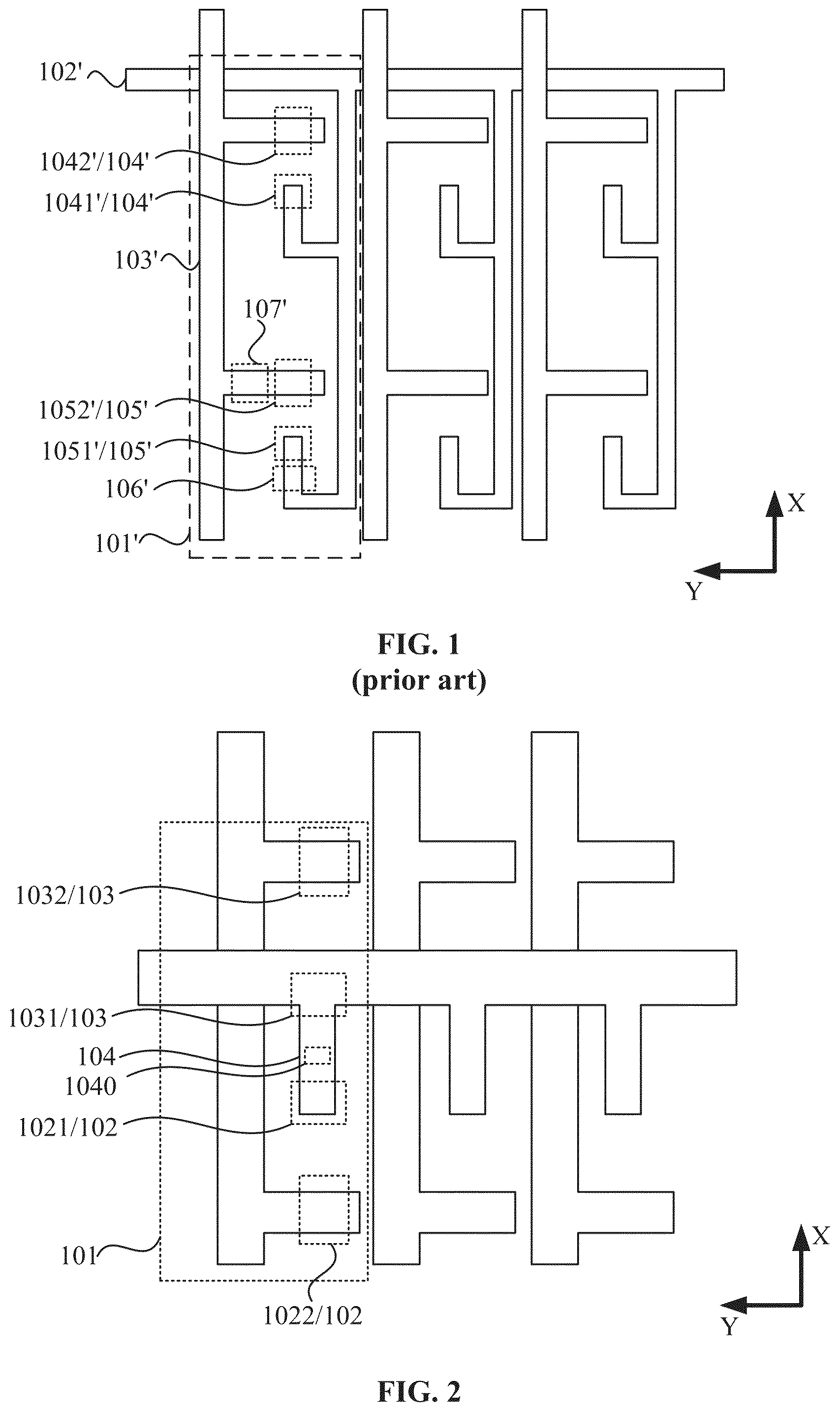 Patent US12610620 — Driving back plate, display panel, and preparation method therefor — Figure 1
