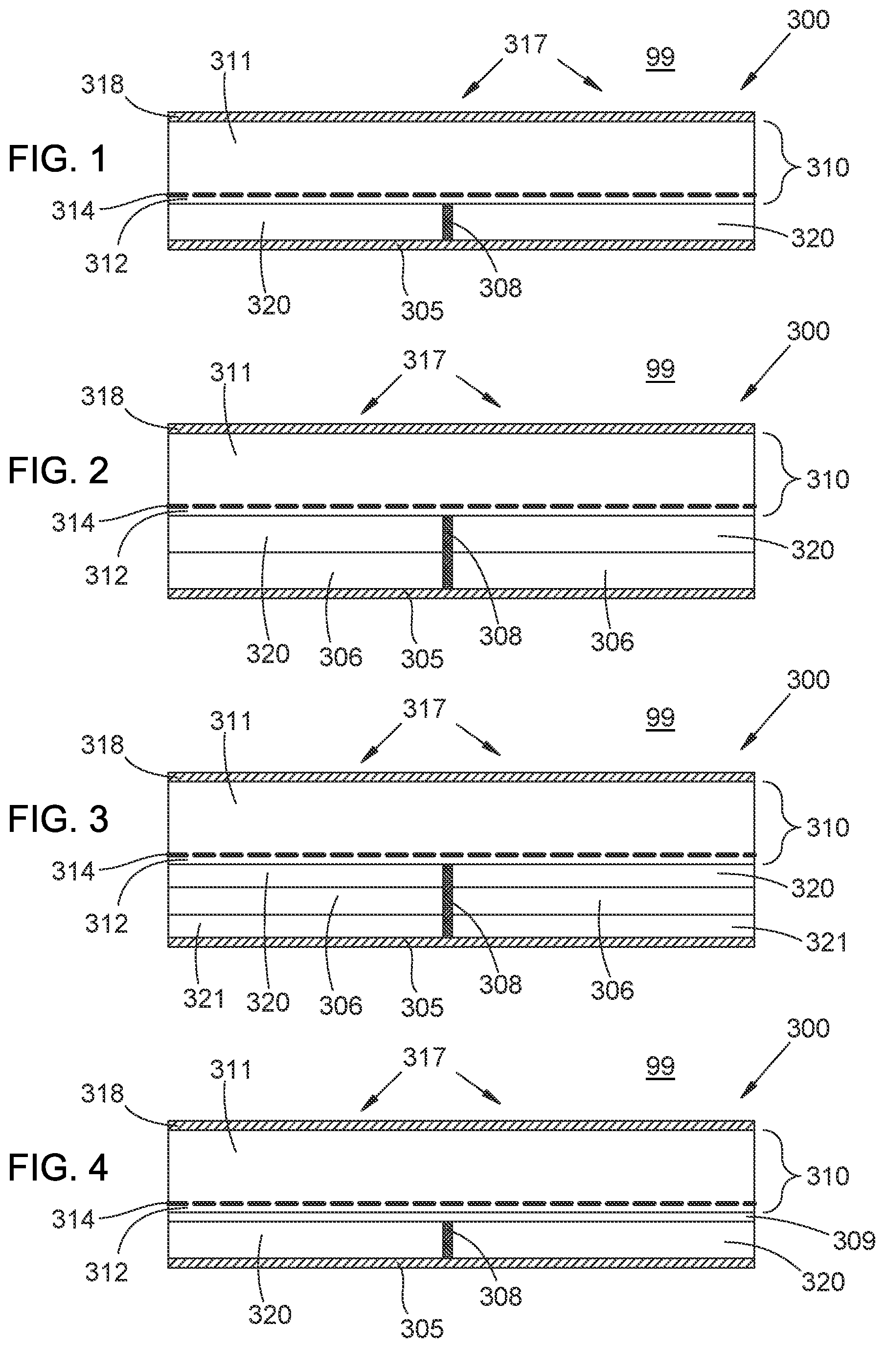 Patent US12610659 — Semiconductor light-emitting device with near-field multi-layer reflector — Figure 1