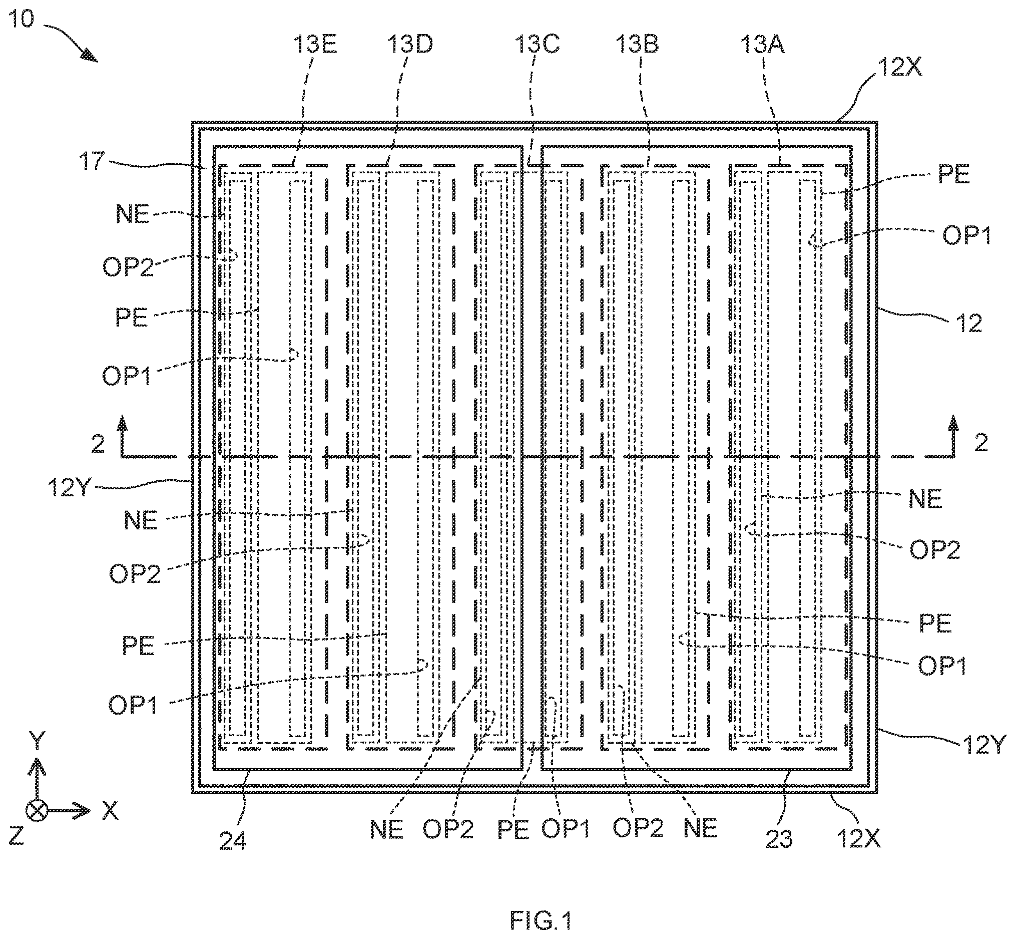 Patent US12610679 — Semiconductor light-emitting device — Figure 1