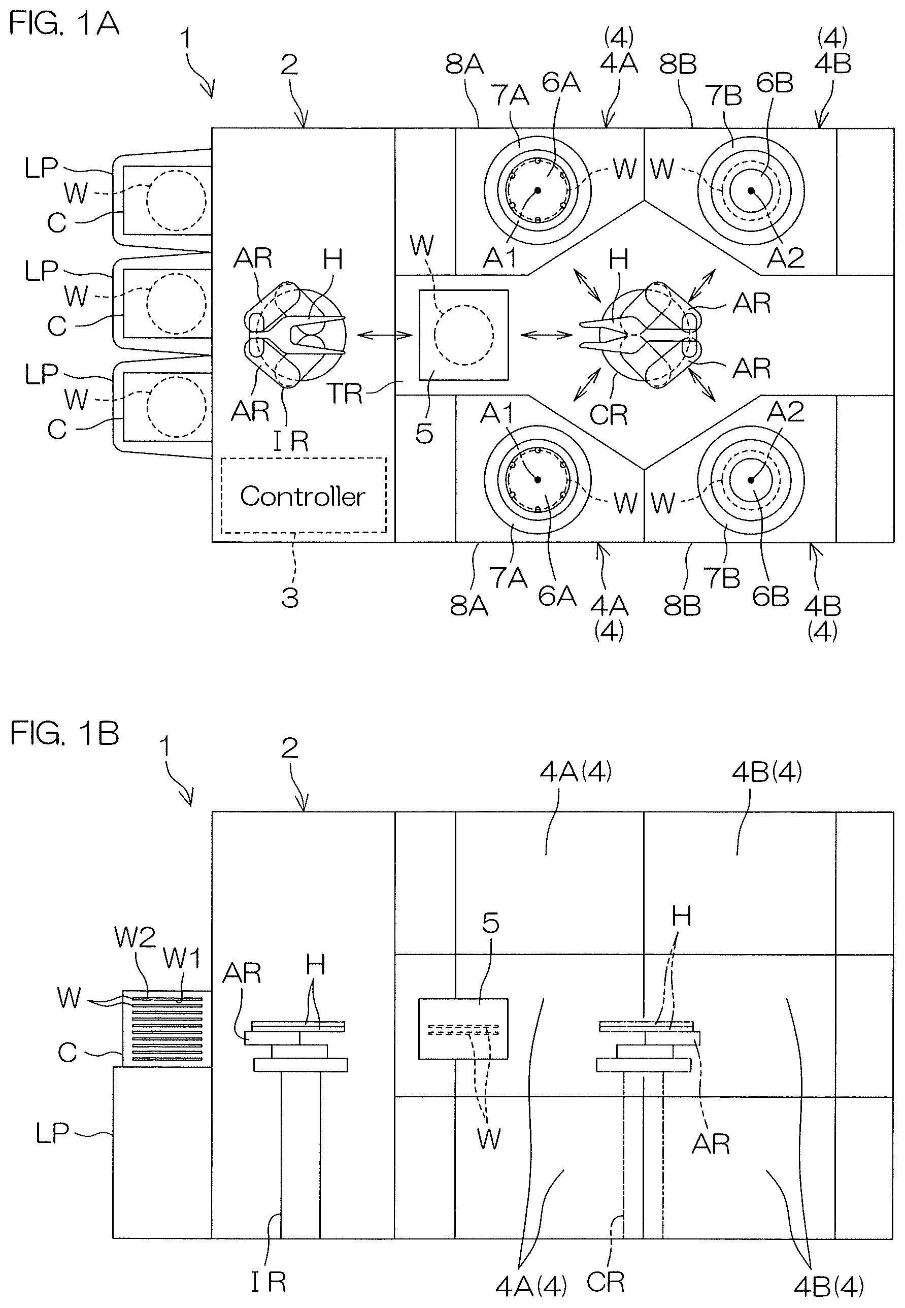 Patent US12610770 — Substrate processing system and substrate processing method — Figure 1