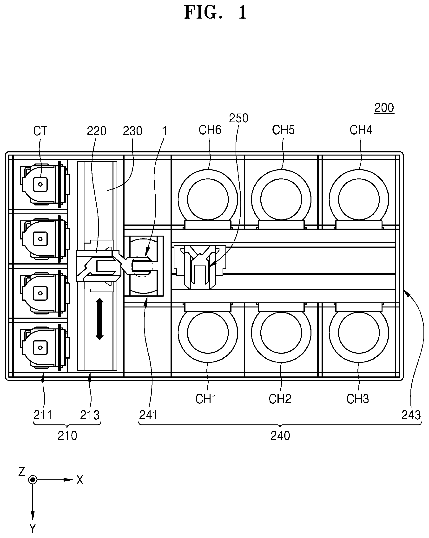 Patent US12610776 Figure 1 – Substrate processing apparatus, substrate processing method, and method of manufacturing semiconductor device