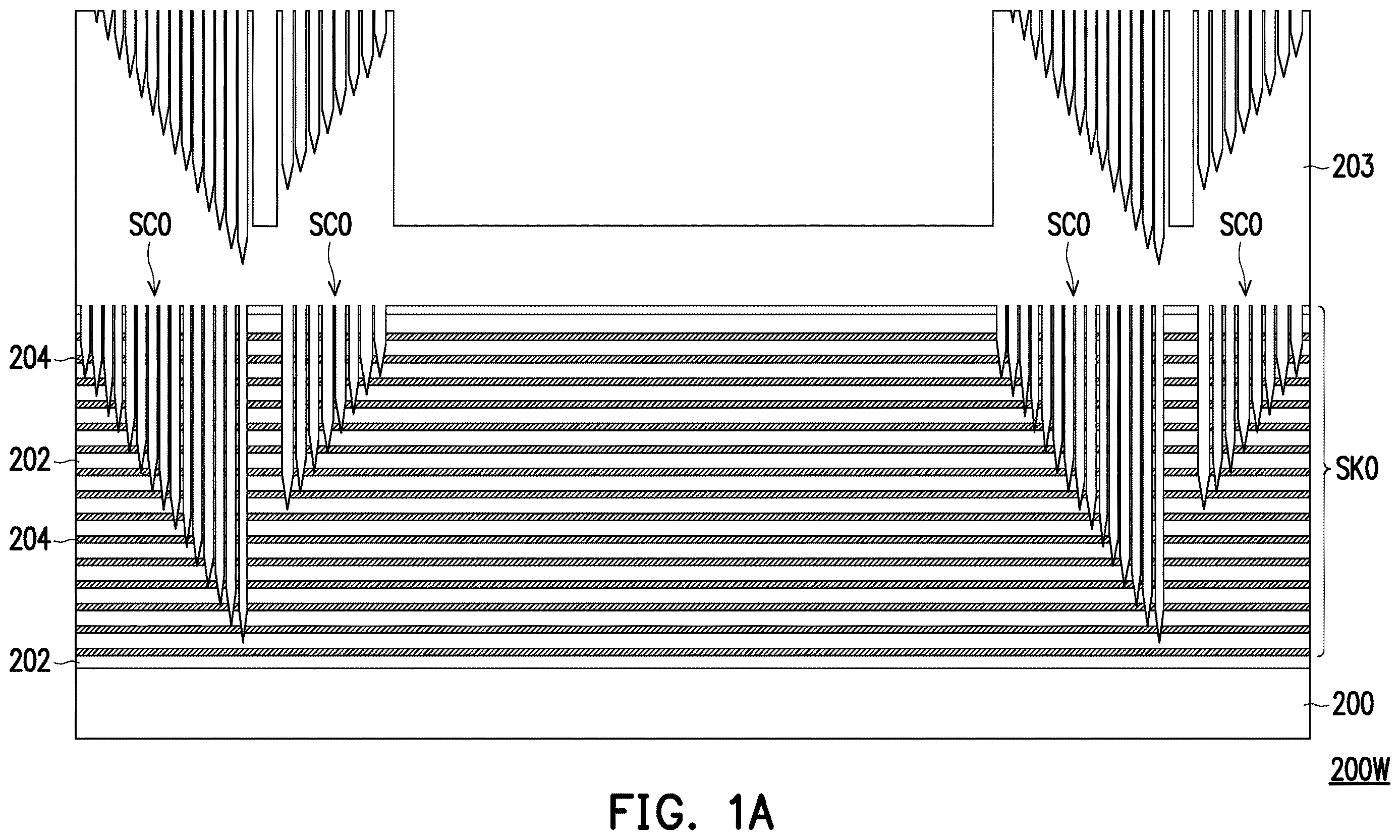 Patent US12610793 Figure 1 – Method of manufacturing memory device