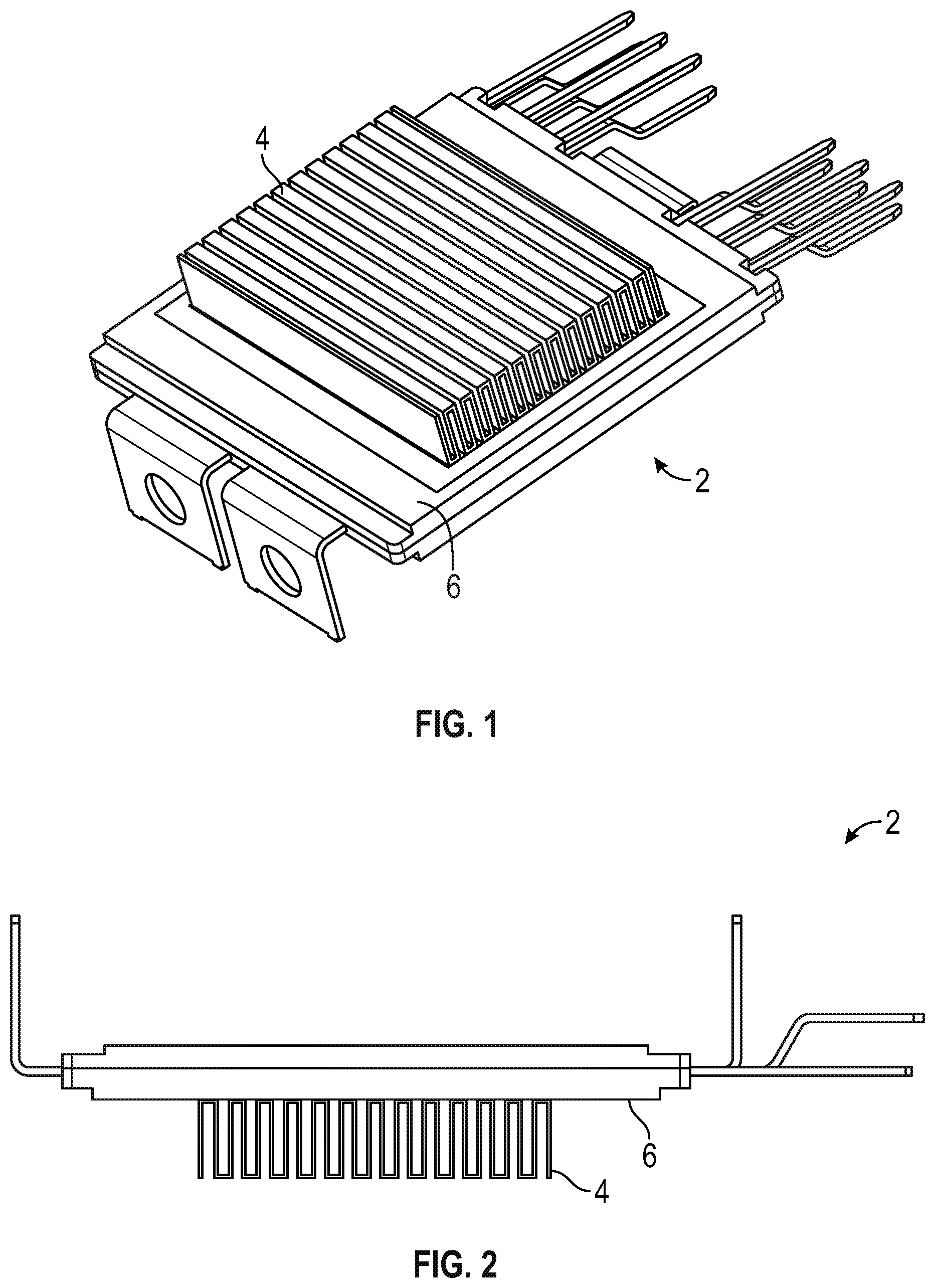 Patent US12610818 Figure 1 – Single switch direct cooling assemblies and related methods