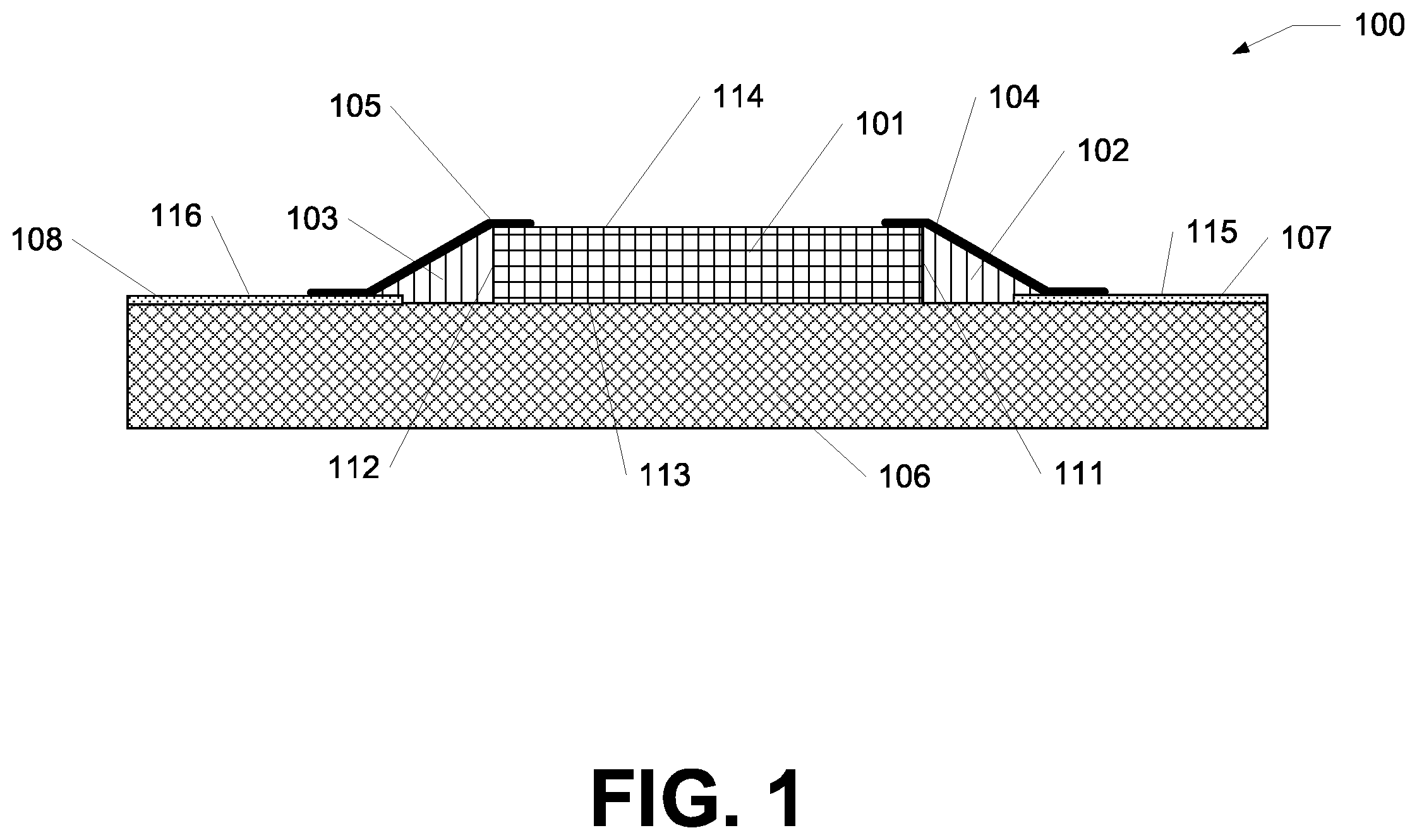 Patent US12610844 — Systems and methods for additive connections in integrated circuits — Figure 1