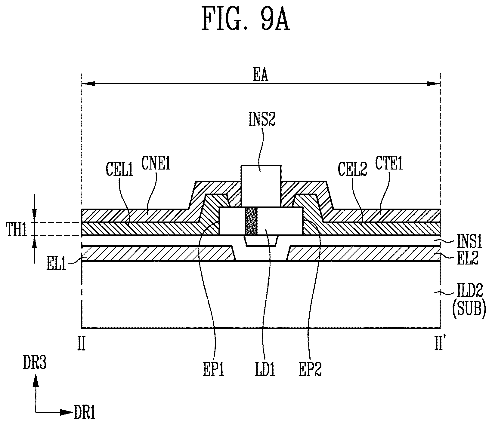 Patent US12610859 Figure 12 – Display device and manufacturing method thereof for reducing pixel defects