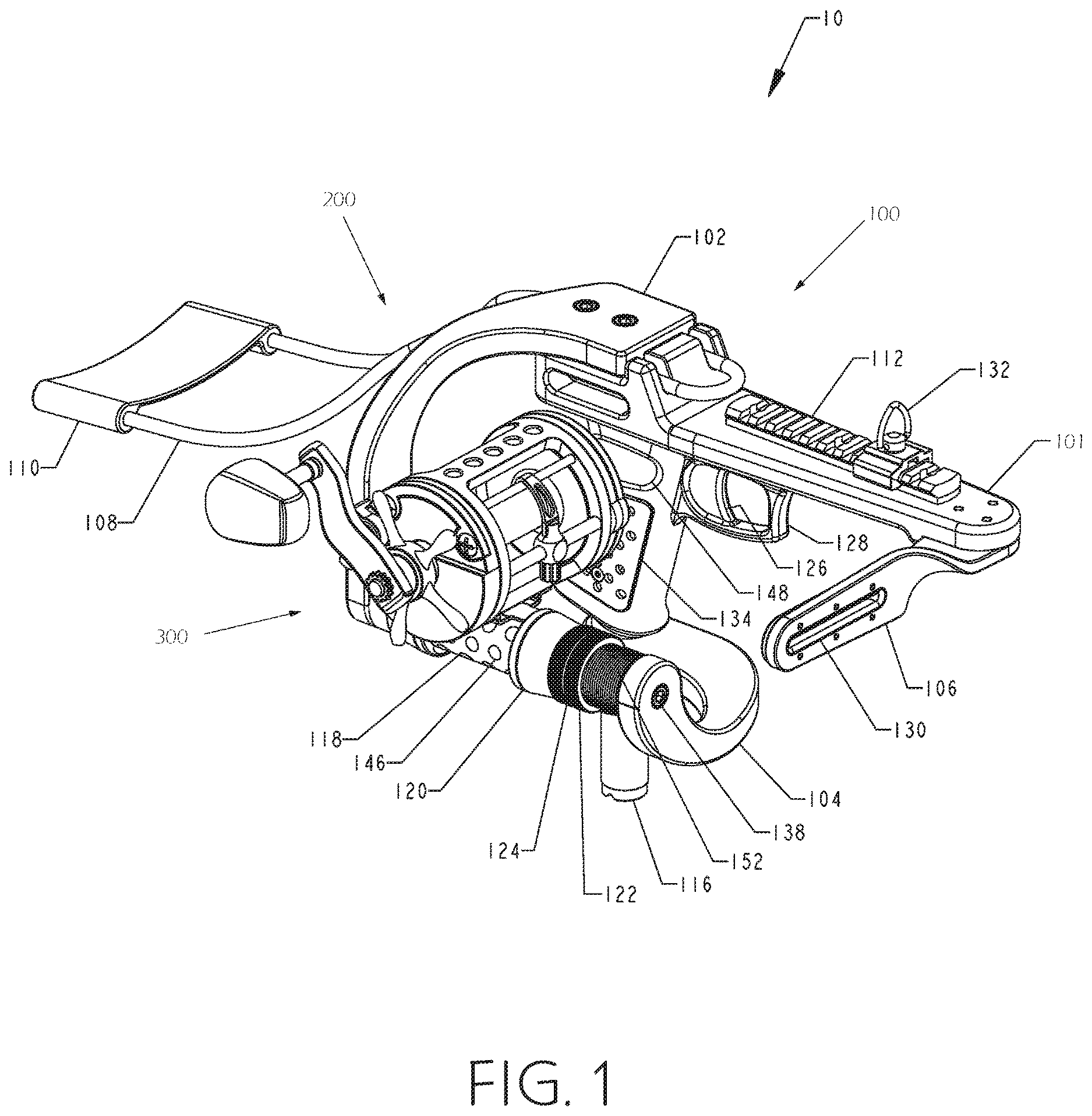 Patent US12610931 — Sling fishing reel — Figure 1