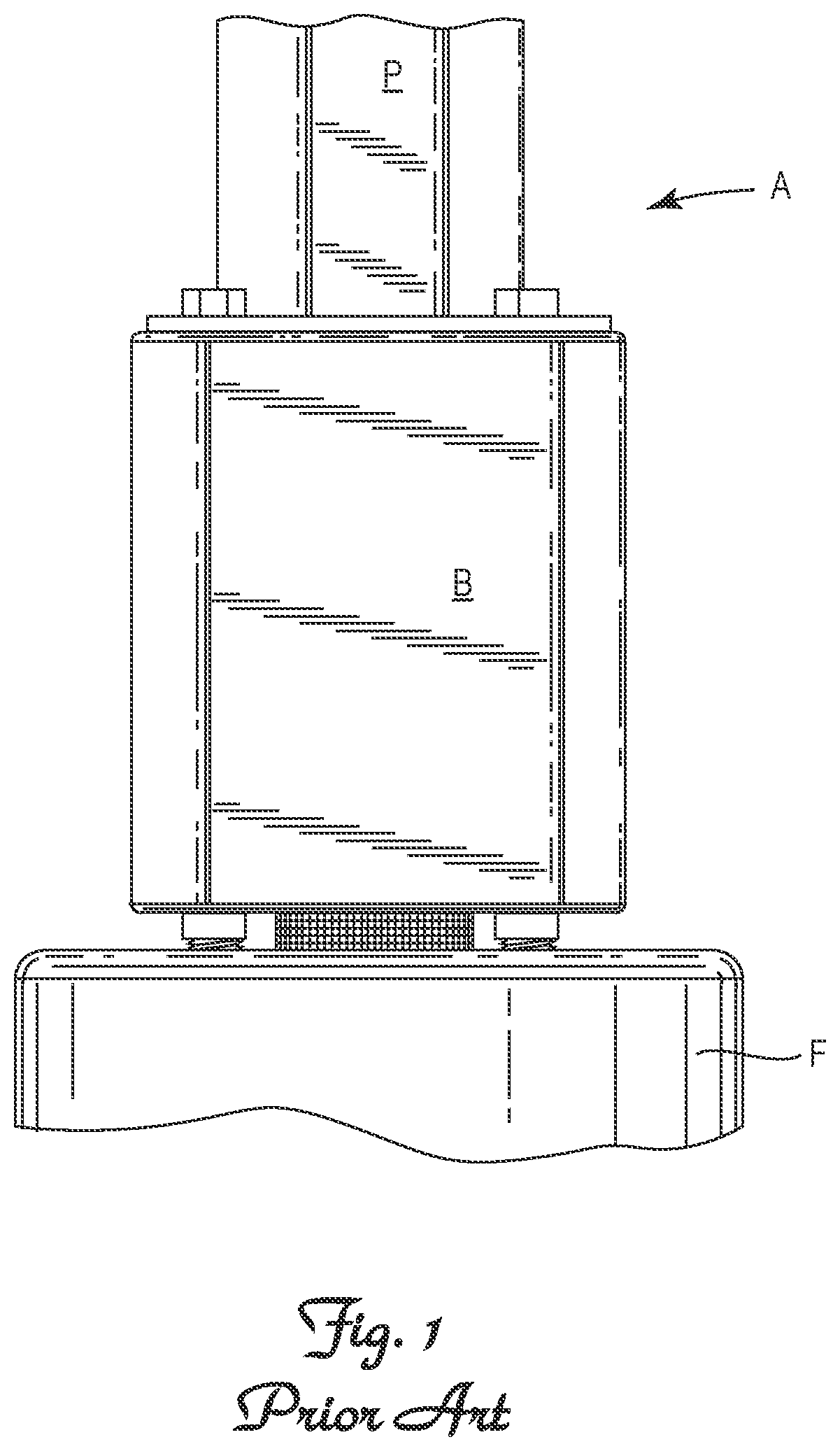 Patent US12610940 — Rodent intrusion barrier for foundation mounted electrical signaling and lighting fixtures — Figure 1