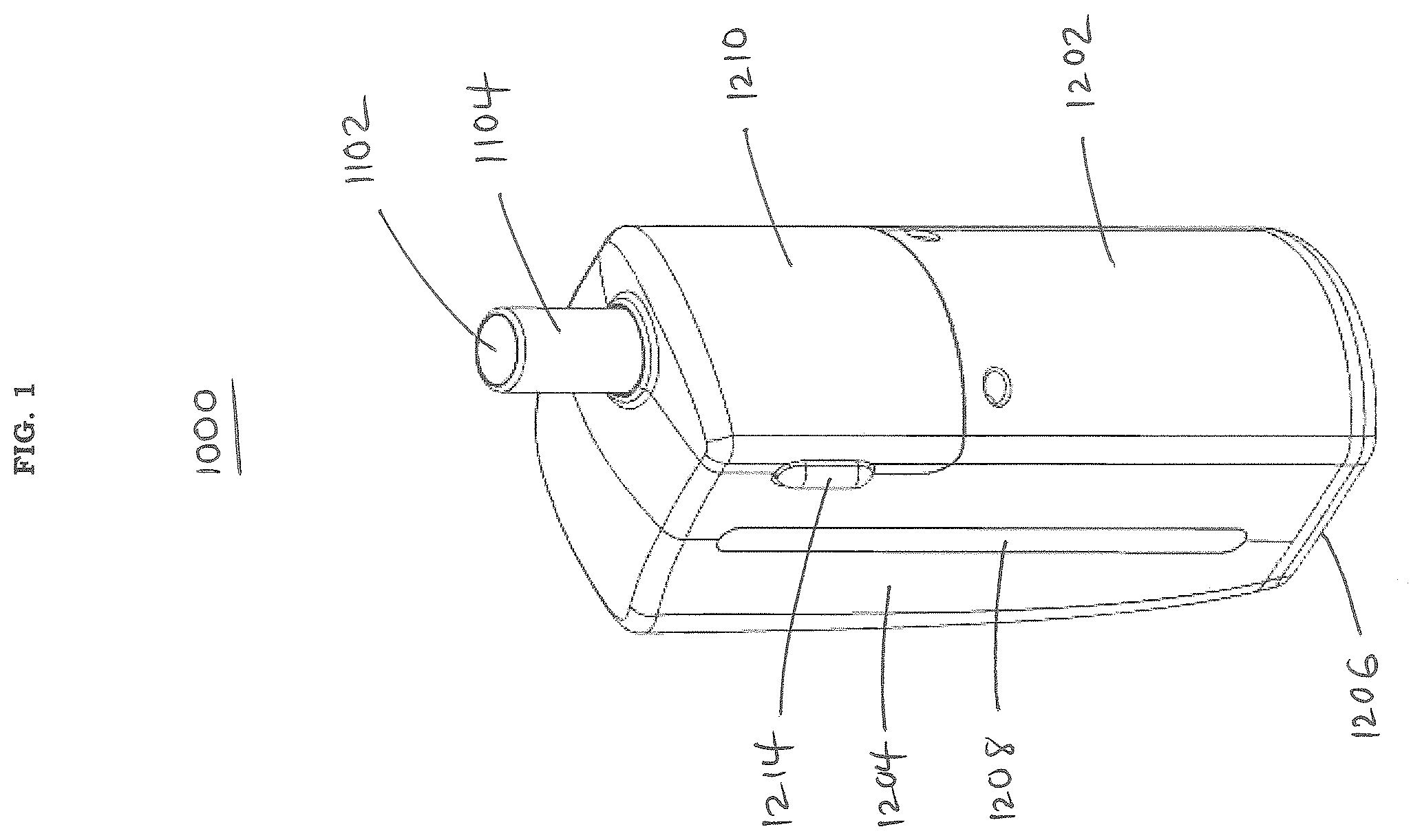 Patent US12610981 — Capsules including embedded heaters and heat-not-burn (HNB) aerosol-generating devices — Figure 1