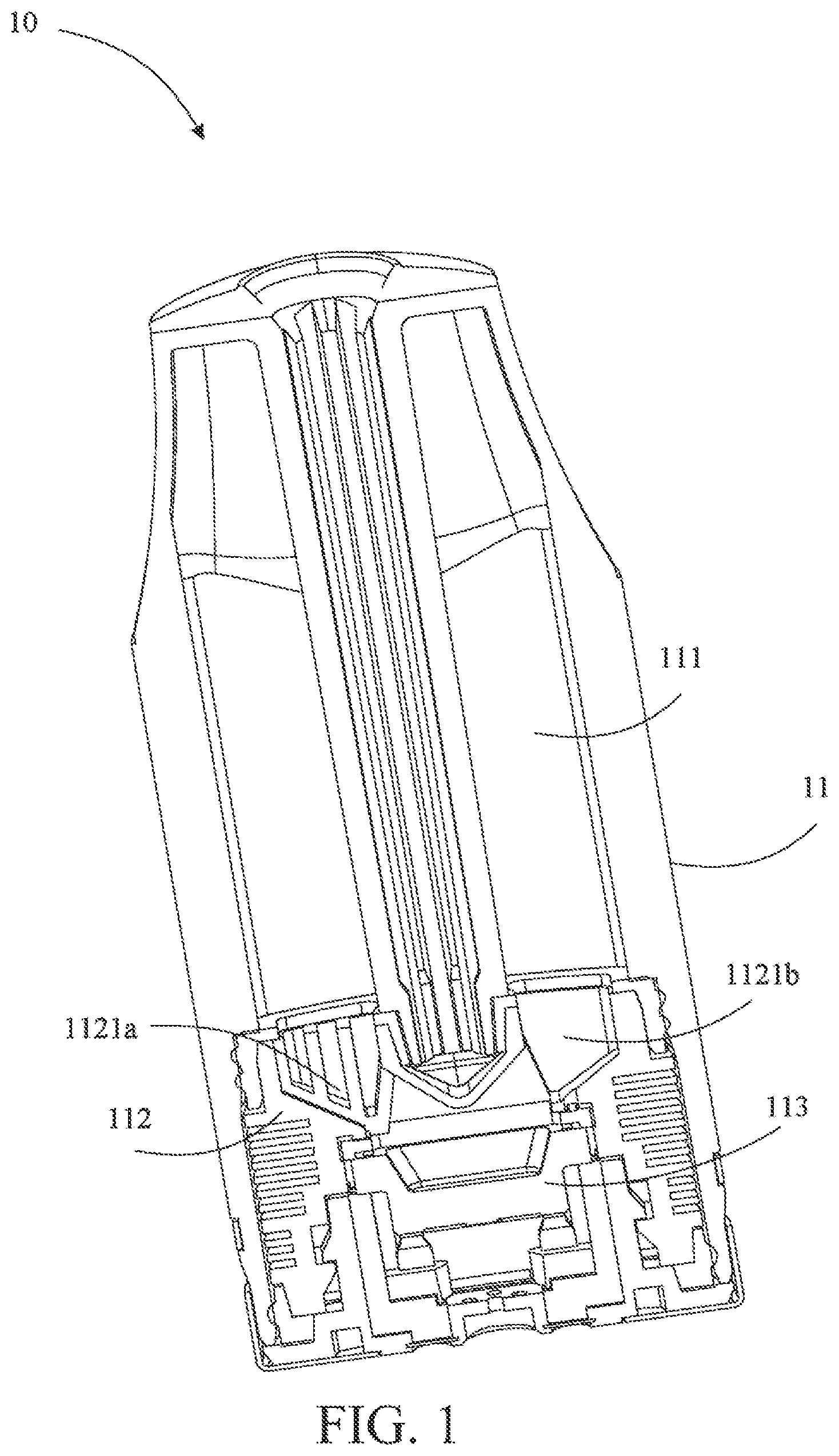 Patent US12610986 — Vaporization assembly and electronic vaporization device — Figure 1