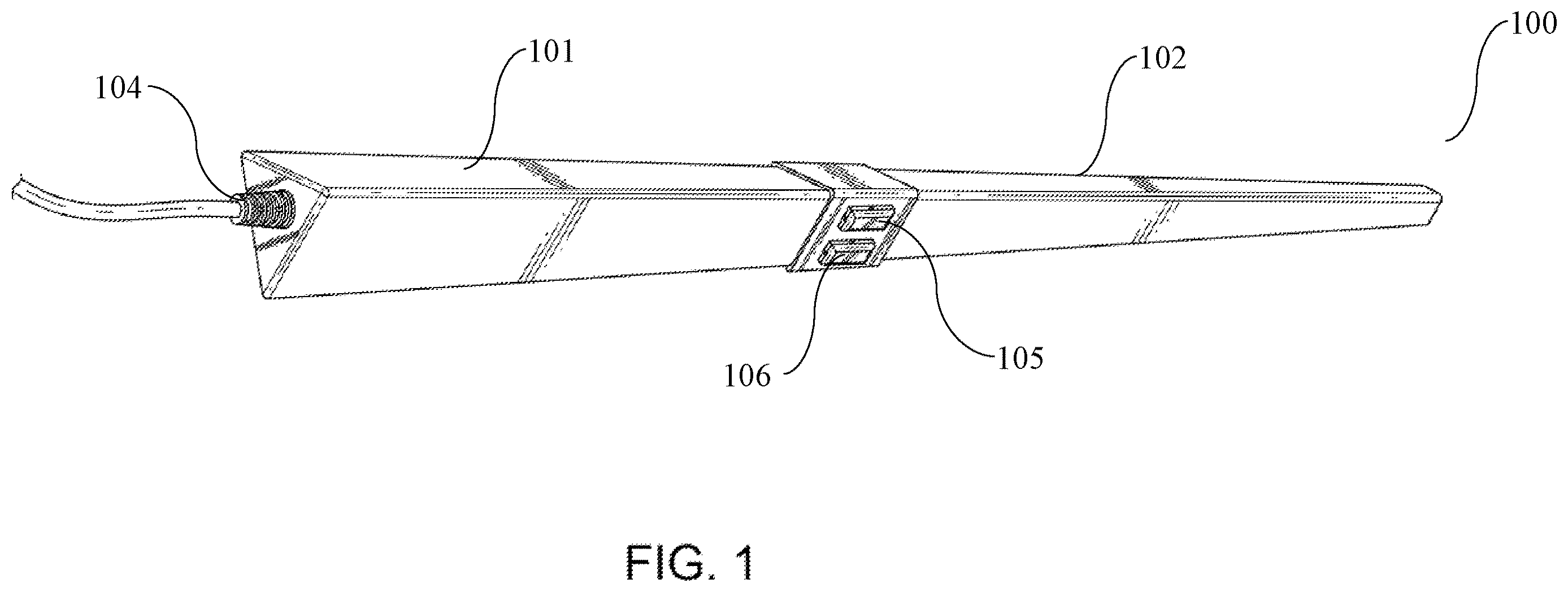Patent US12611019 — Curling iron and method for curling hair — Figure 1